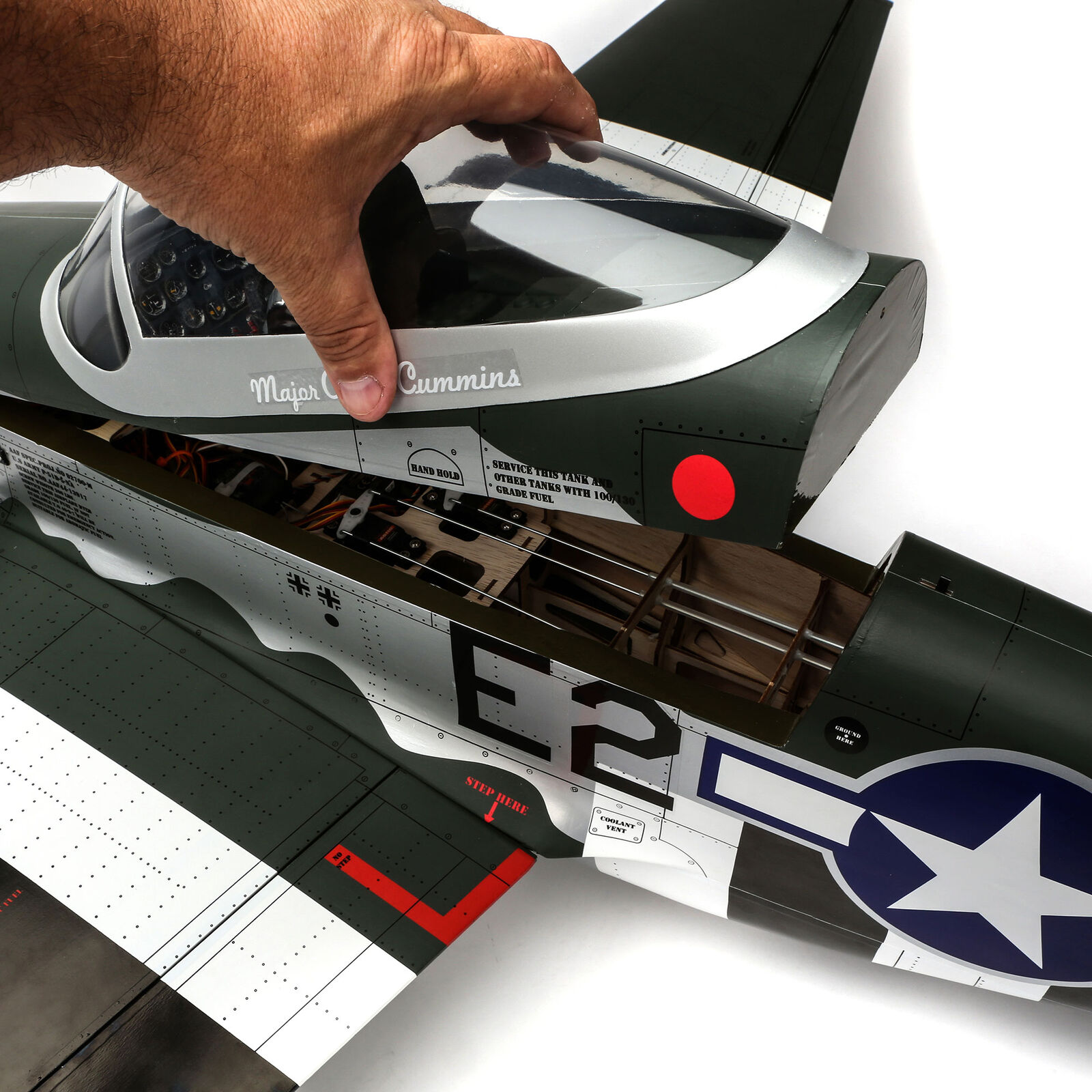 Hangar 9 P-51D Mustang 20cc ARF, 69.5" - 18