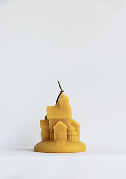 Dipam bivaxljus julhus ø 8 x 9 cm