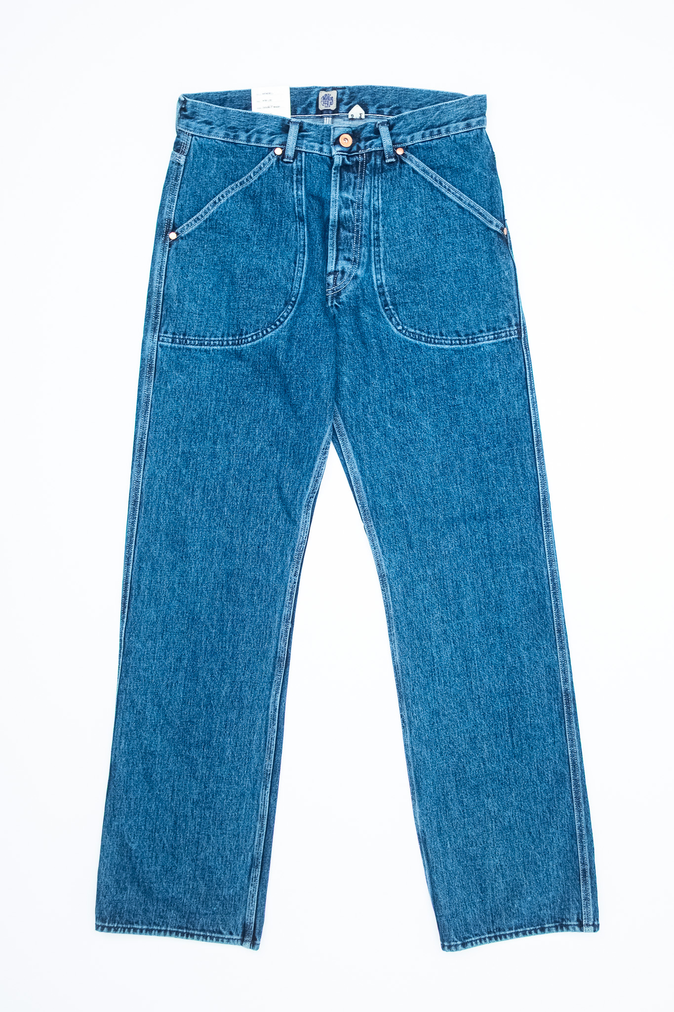 Indigofera - Wendell No. 9 Double Wash 14oz Denim - 2