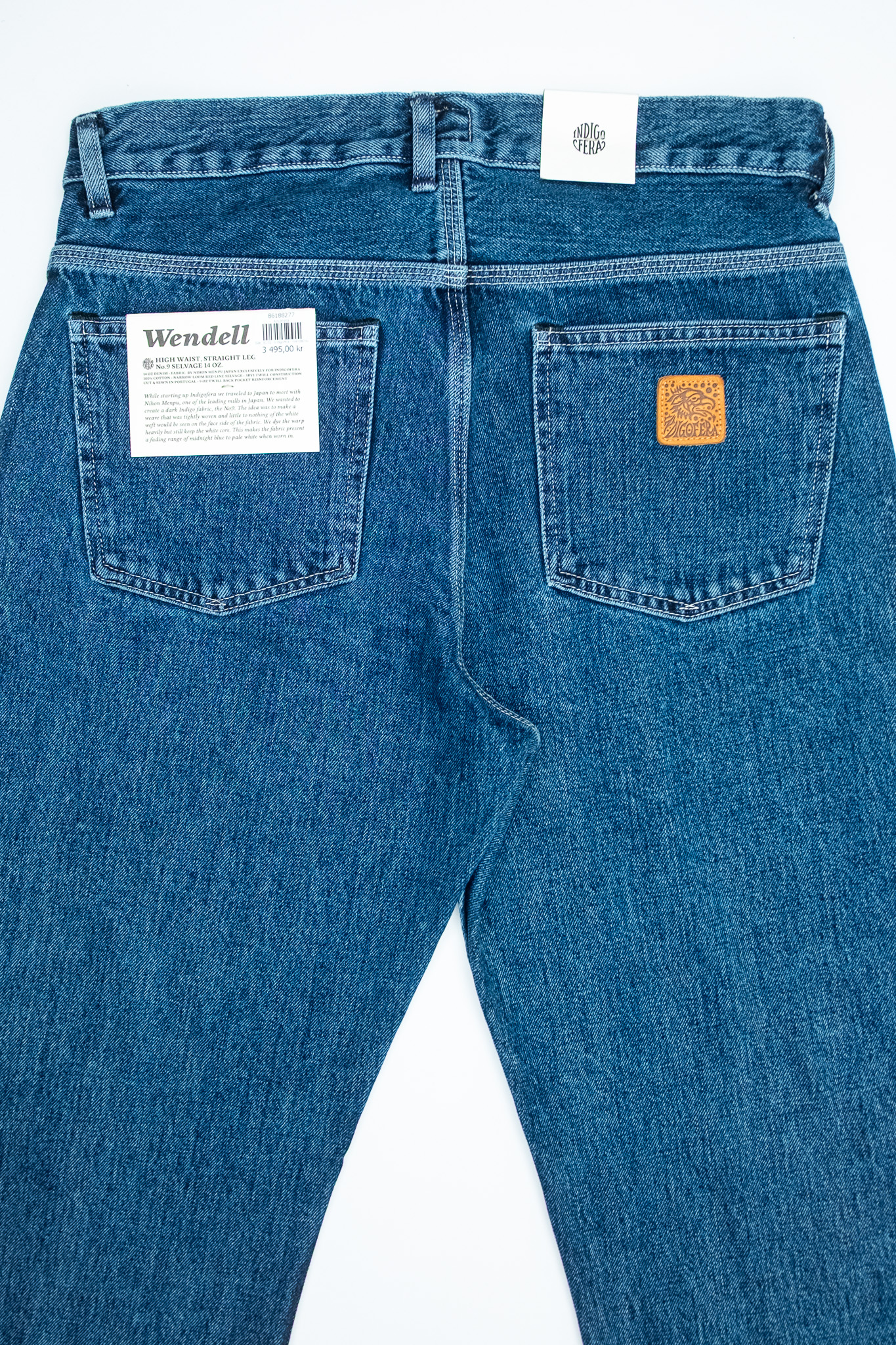 Indigofera - Wendell No. 9 Double Wash 14oz Denim - 8