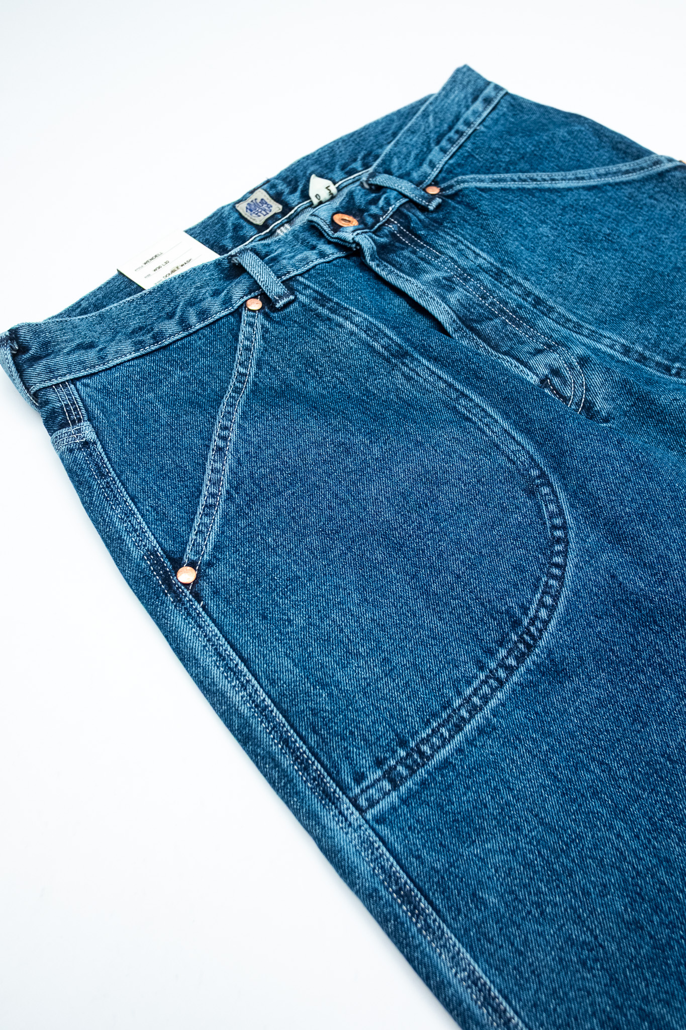 Indigofera - Wendell No. 9 Double Wash 14oz Denim - 5
