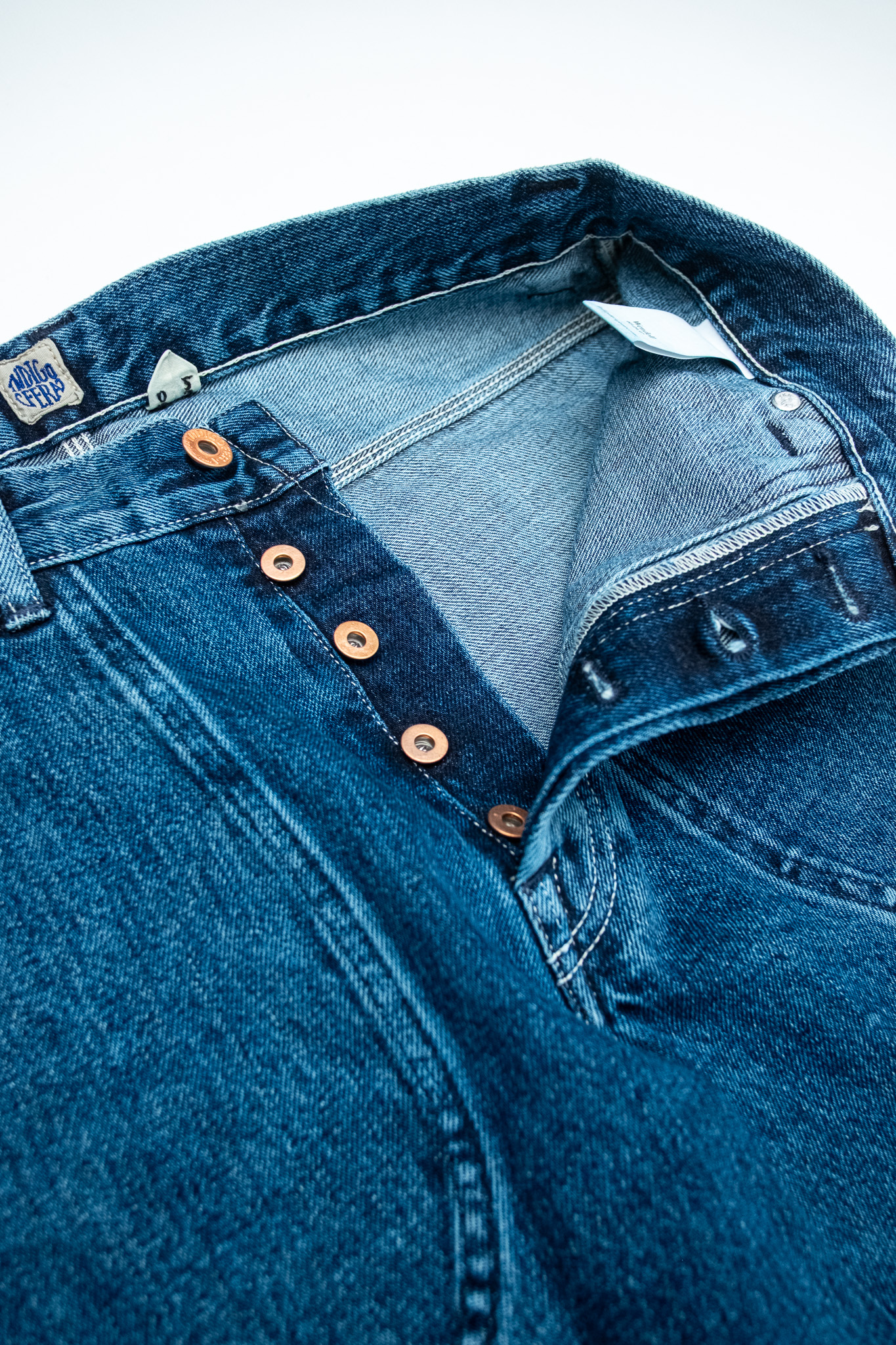 Indigofera - Wendell No. 9 Double Wash 14oz Denim - 7