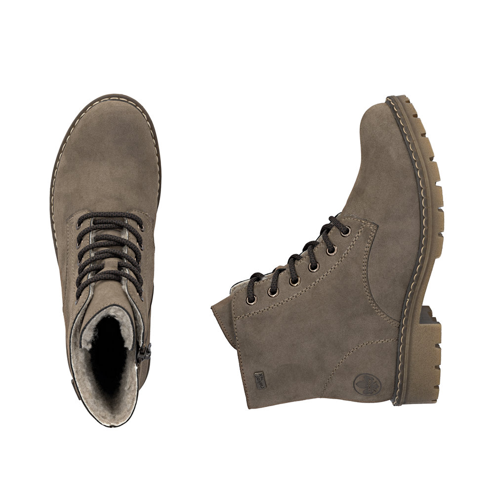 Rieker Damboots syntet varmfodrad Beige - 9