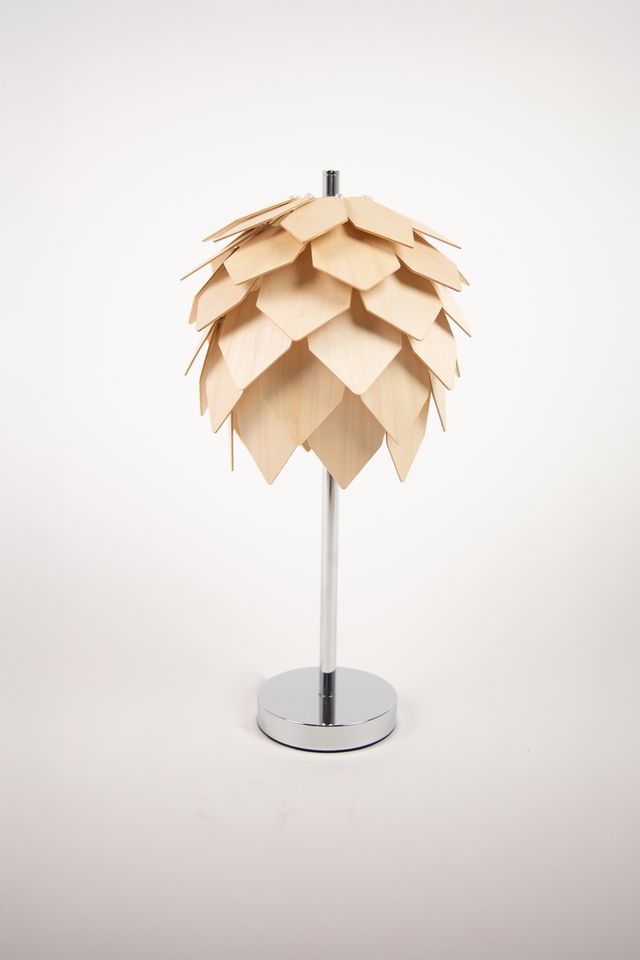 OLSSON & JENSEN Lampa med fot Cone Natur