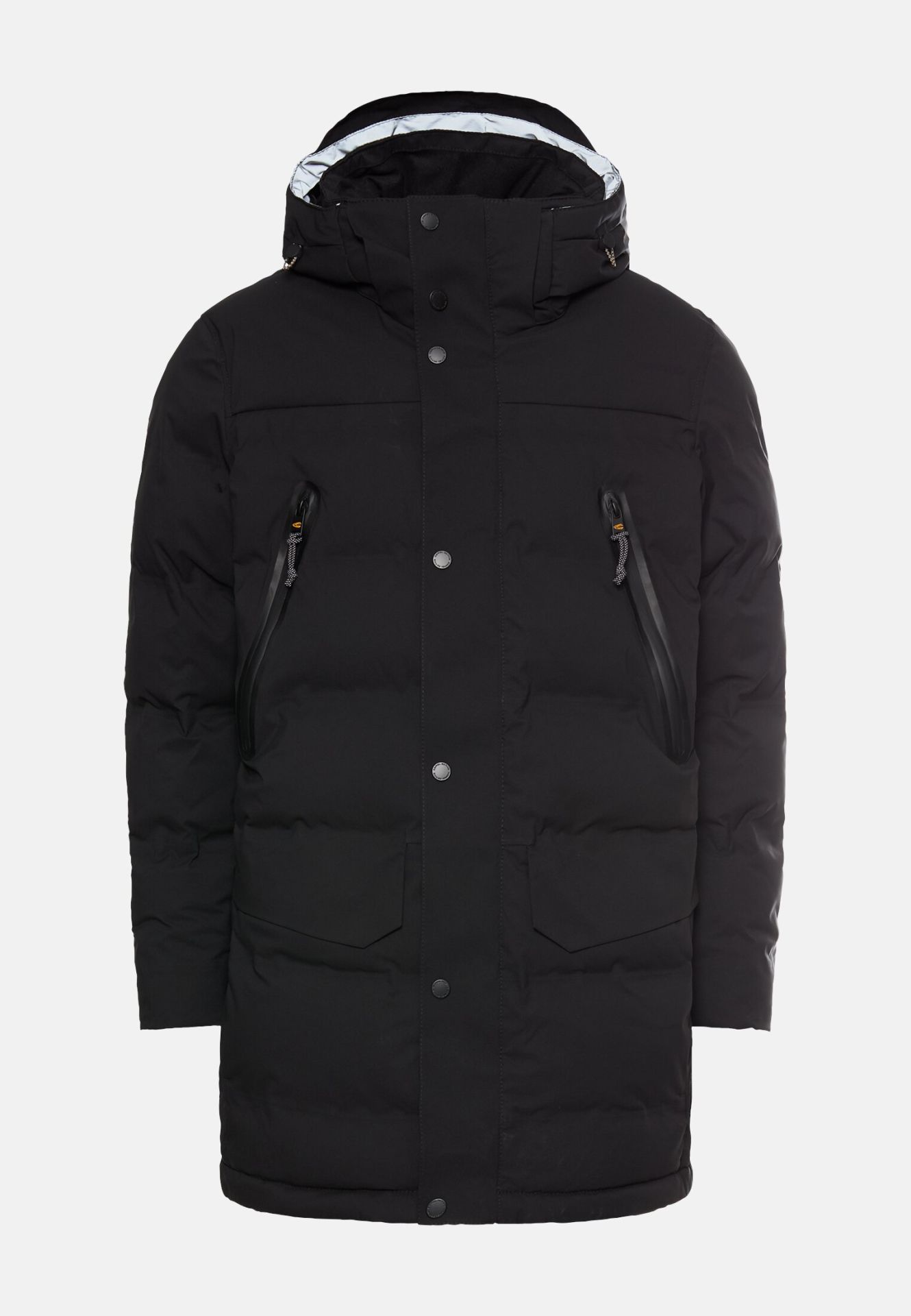 Jacka med avtagbar huva svart från camel active, 
