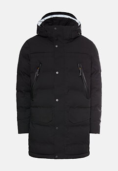 Jacka med avtagbar huva svart från camel active, 
