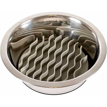Slow Feeder Bowl Insert Grey Wave 15,7x15cm 