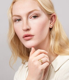 BoHo Ring 18k med Dia 0,20ct