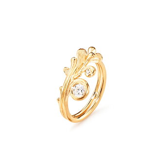 BoHo Ring 18k med dia 0,208ct