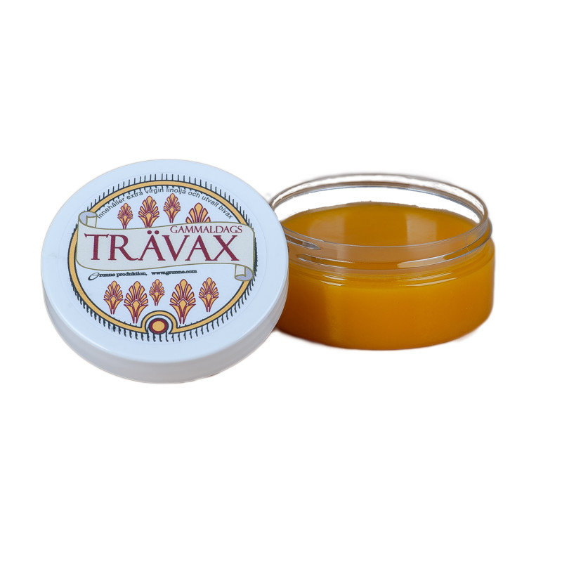 Gammaldags trävax 75ml, från Grunne - 4
