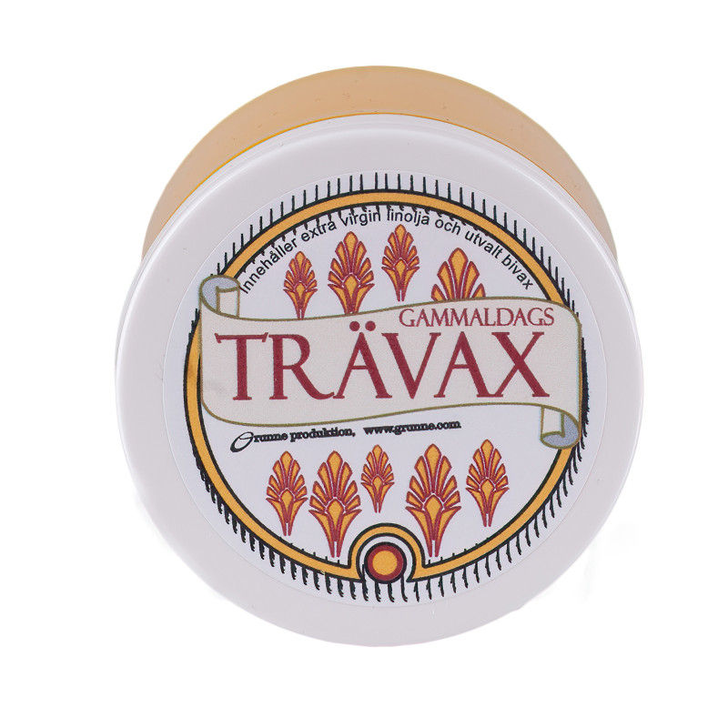 Gammaldags trävax 75ml, från Grunne - 3