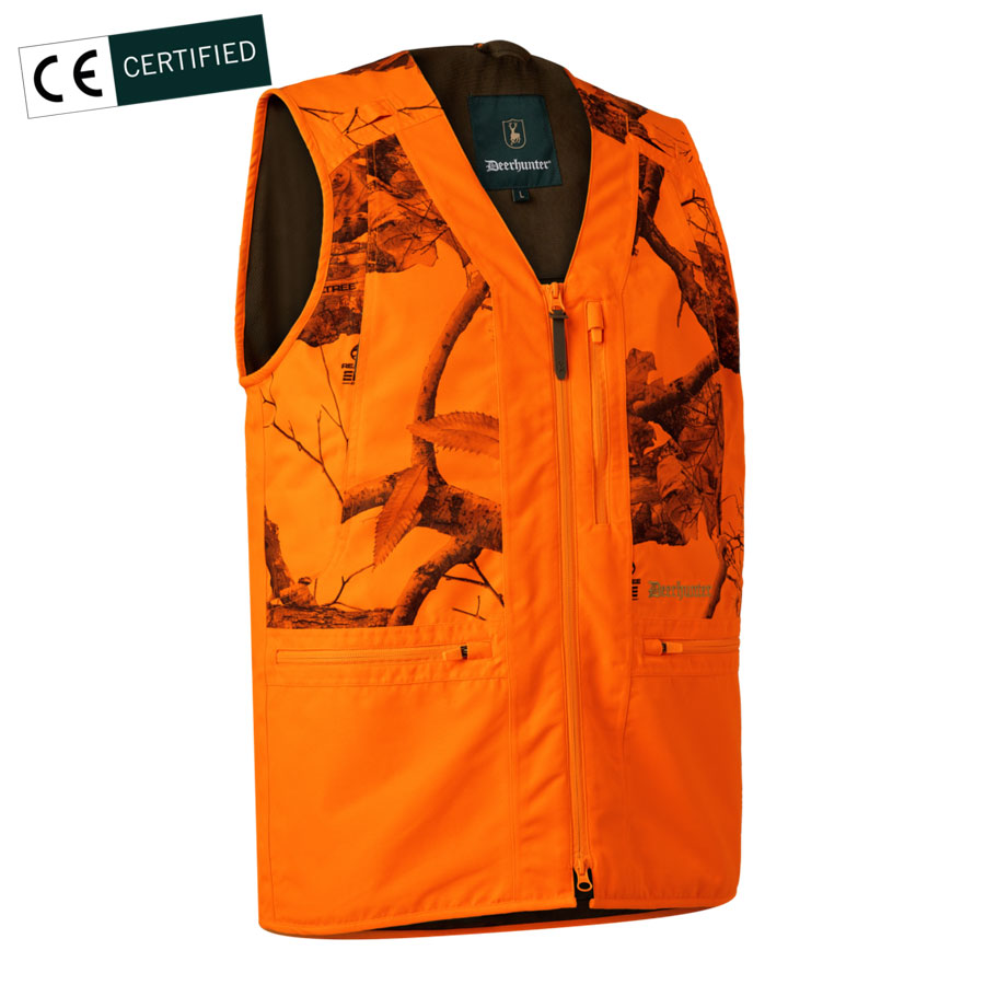 Deerhunter Eagle Waistcoat Safety Orange
