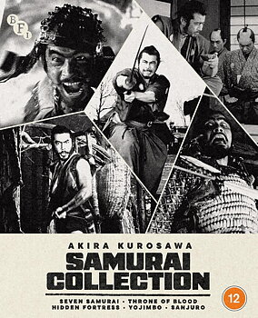 Akira Kurosawa Samurai Collection (ej svensk text) (Blu-ray)