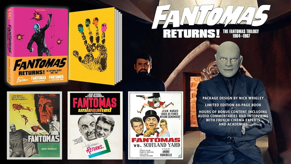 Fantomas Returns!: The Fantomas Trilogy 1964–1967 (Limited Edition) (ej svensk text) (Blu-ray) - 3