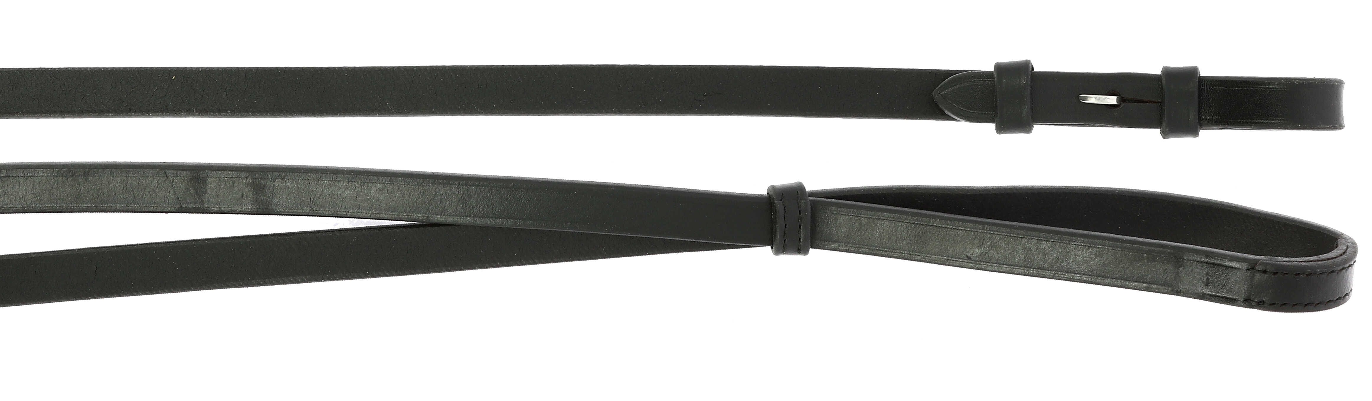 Norton Pro Double Bridle Reins 13mm Black