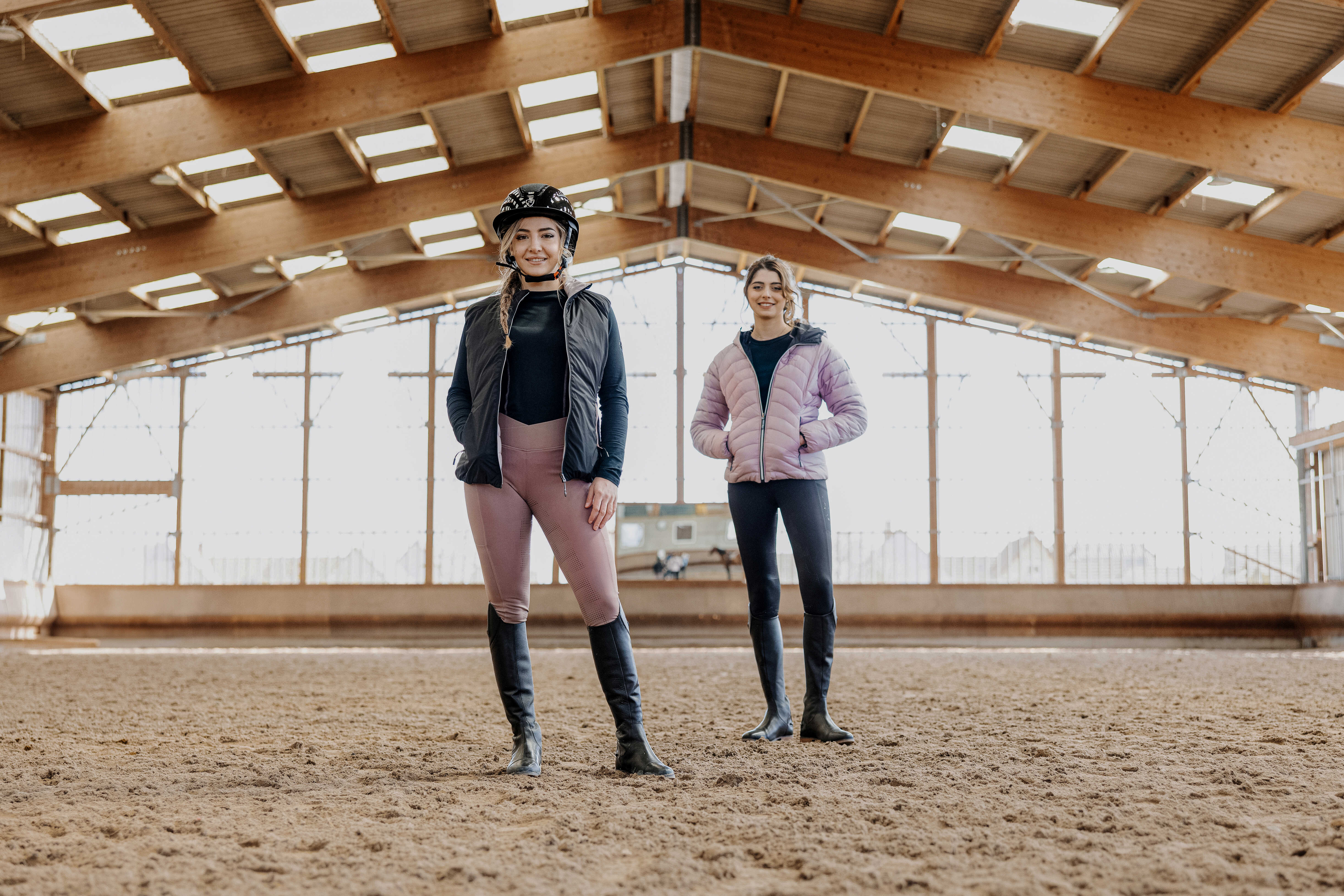 Equithème Je Taime Flora Ridtights Dusty Pink (42)