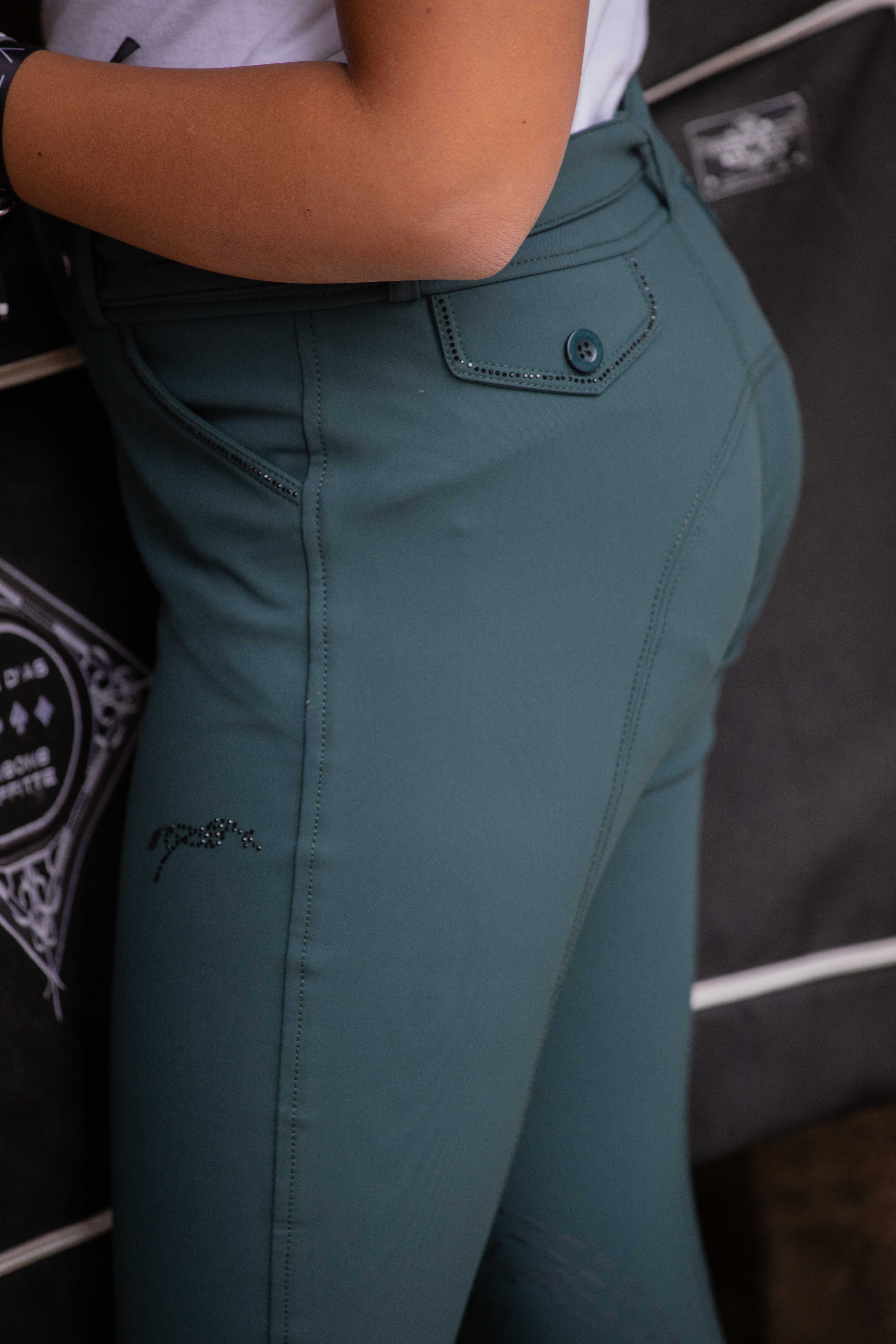 Pénélope Kids Eden Elegance Breeches Green - 3