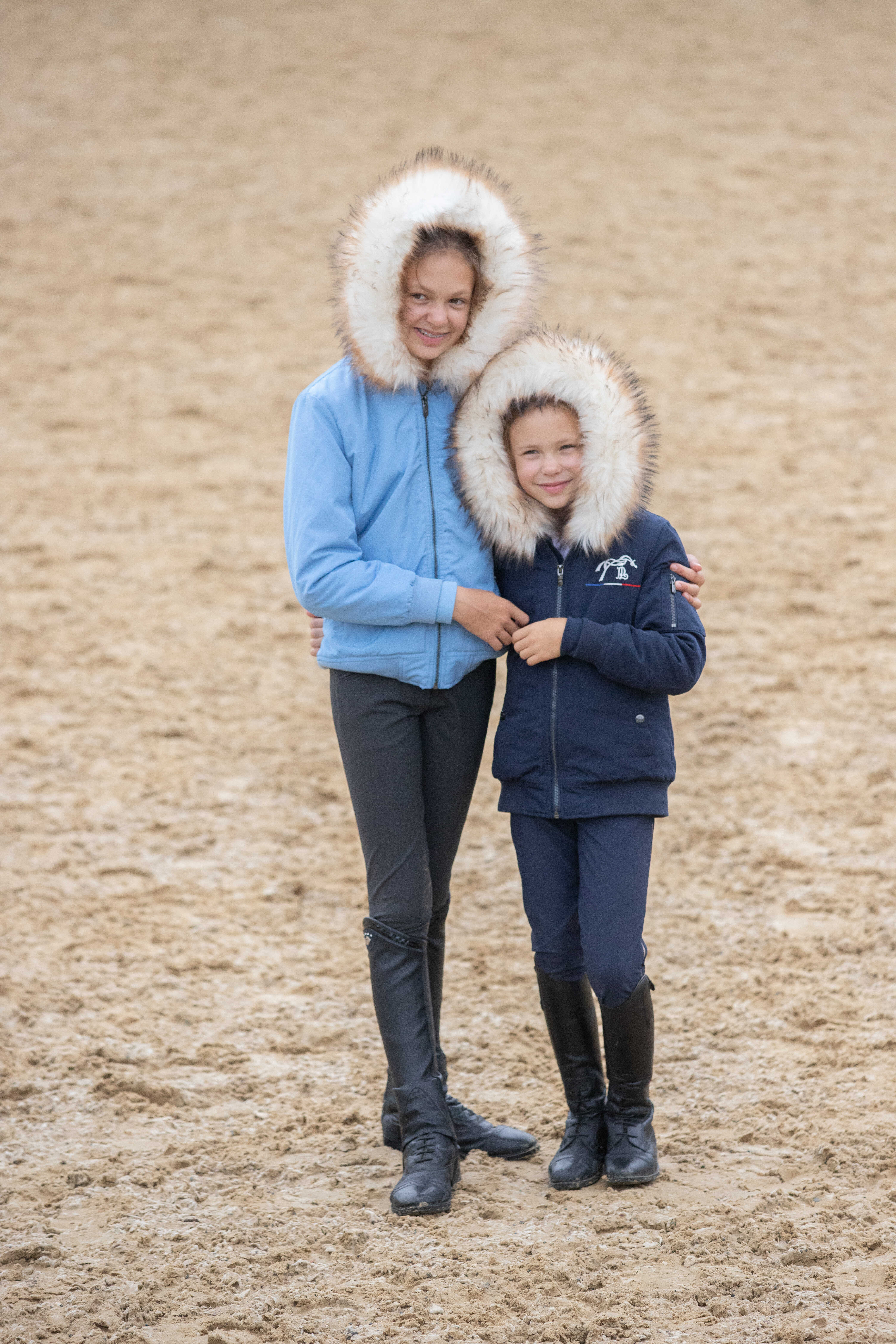Pénélope Kids Eden Lyon Bomber Jacket Navy blue - 4