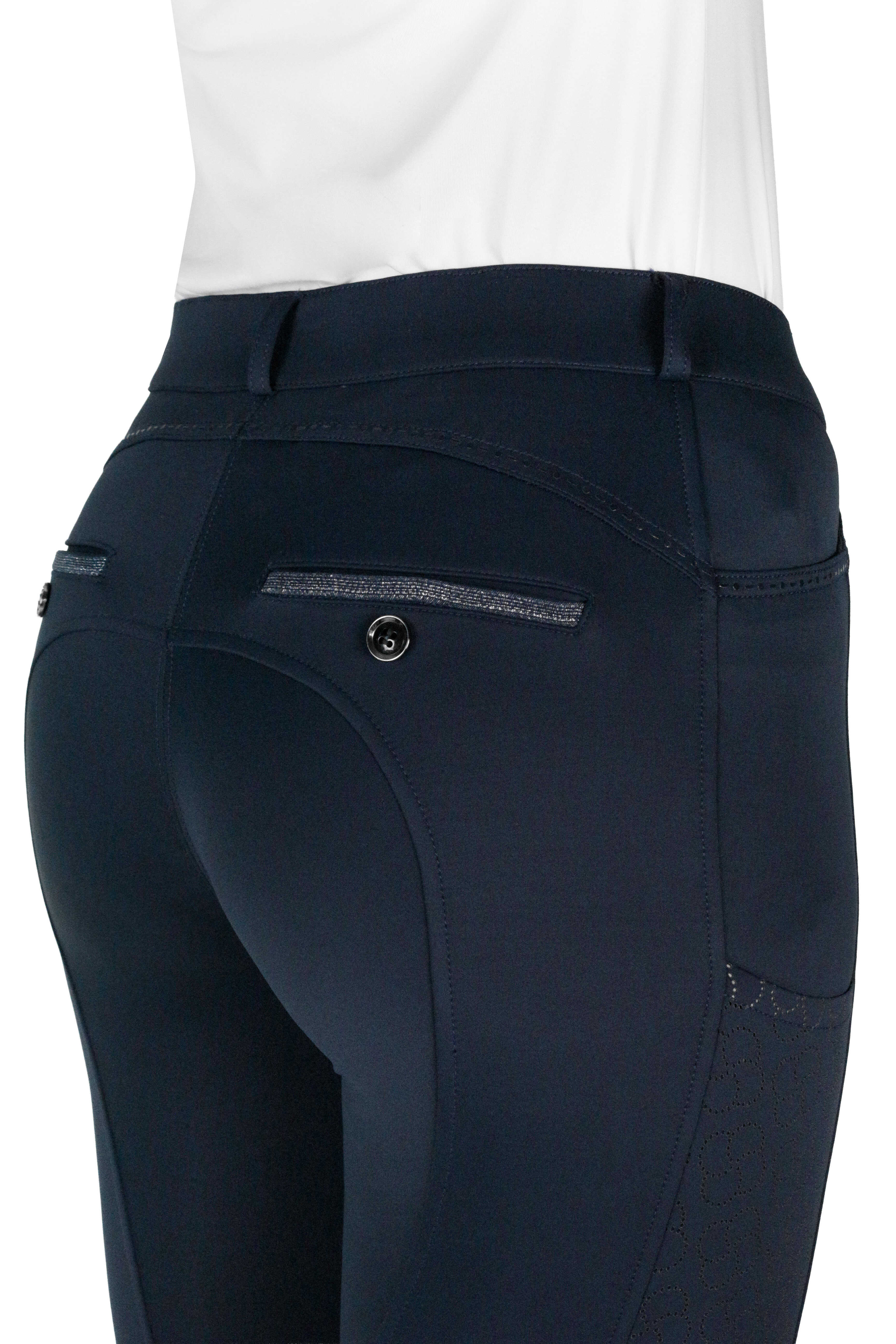 Equitheme Capucine Ridbyxor Navy - 3