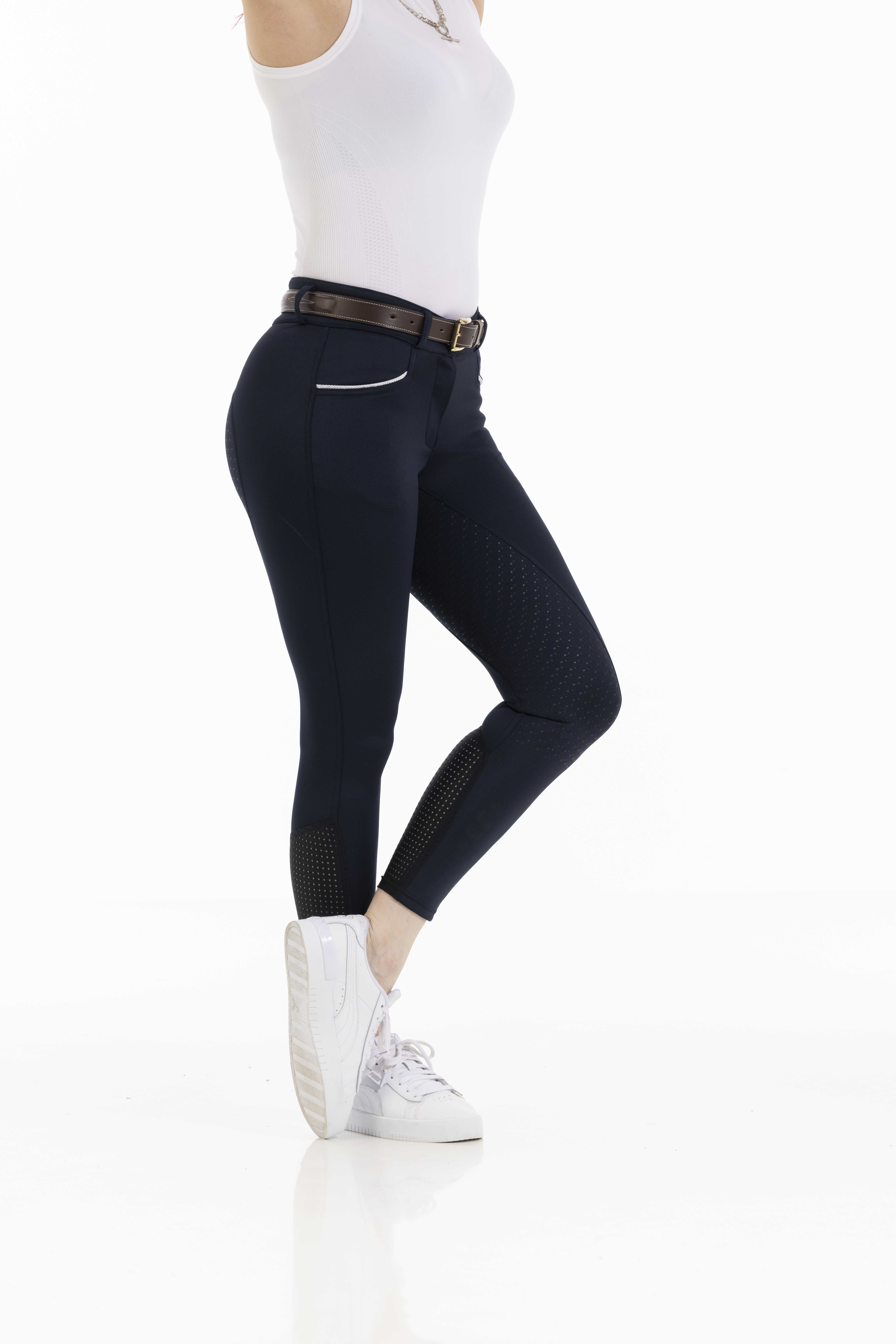 Equitheme Claudine Riding Breeches Navy blue - 2