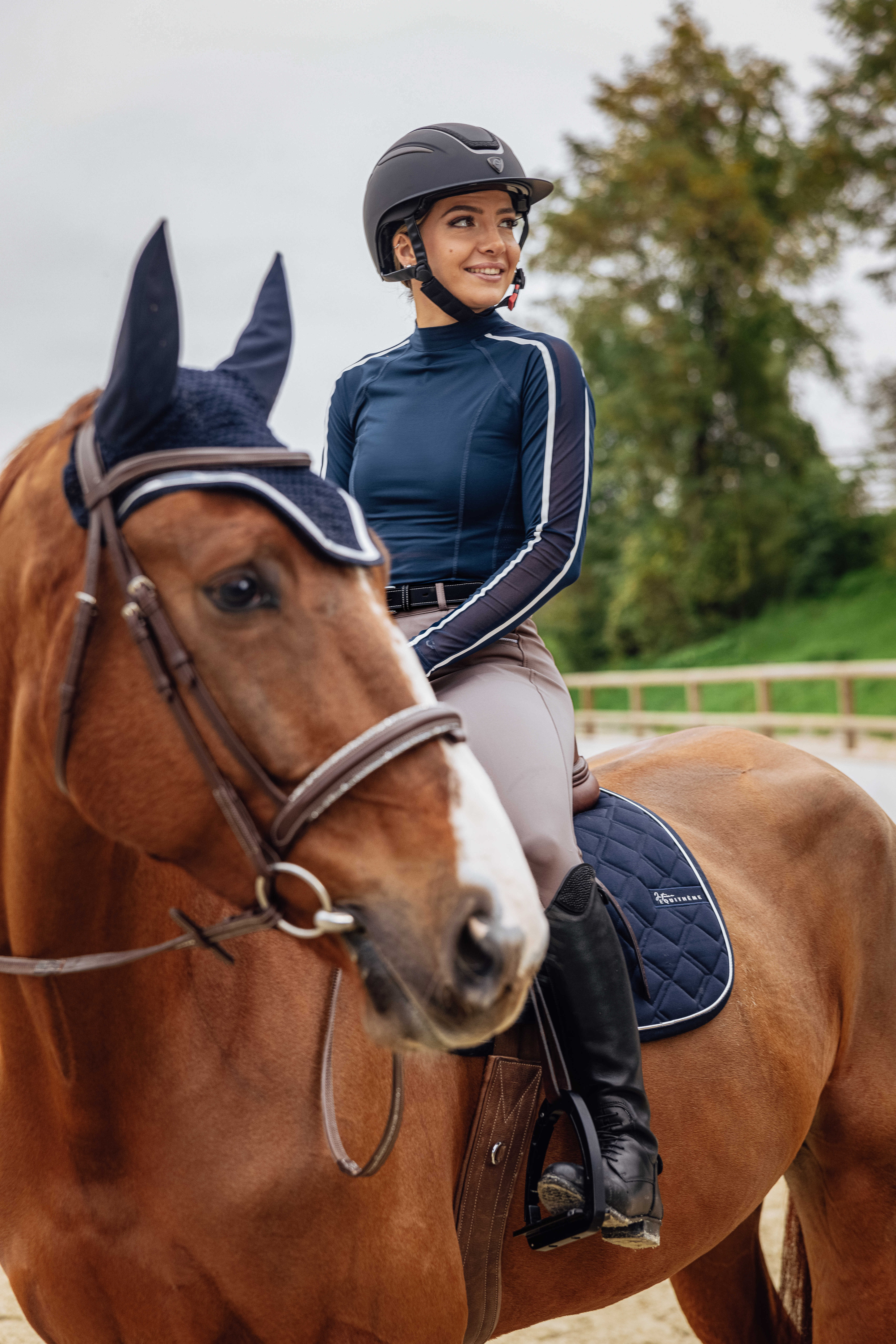 Equitheme Claudine Riding Breeches Taupe - 5