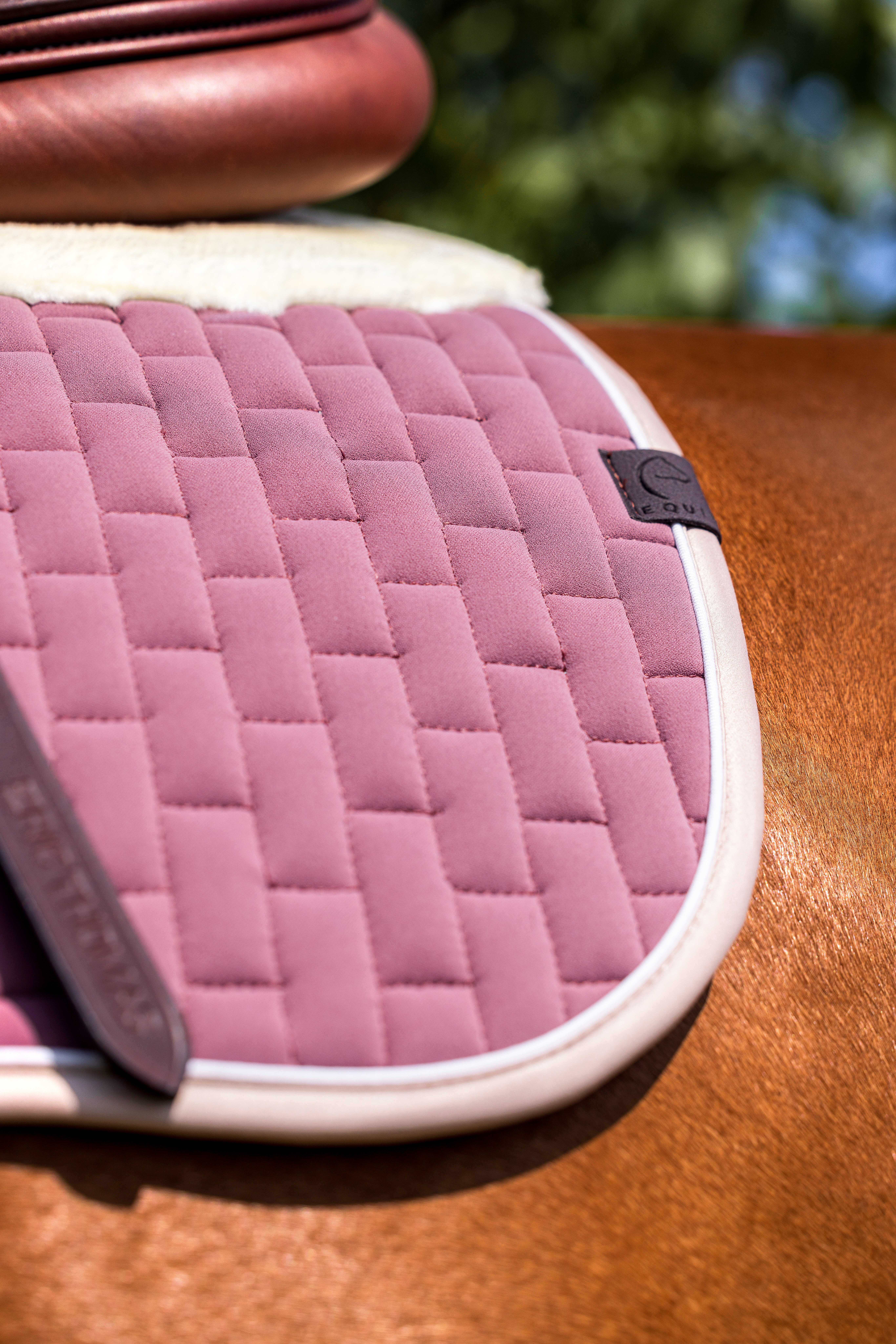 Equitheme Dinard Saddle Pad Antique pink - 5