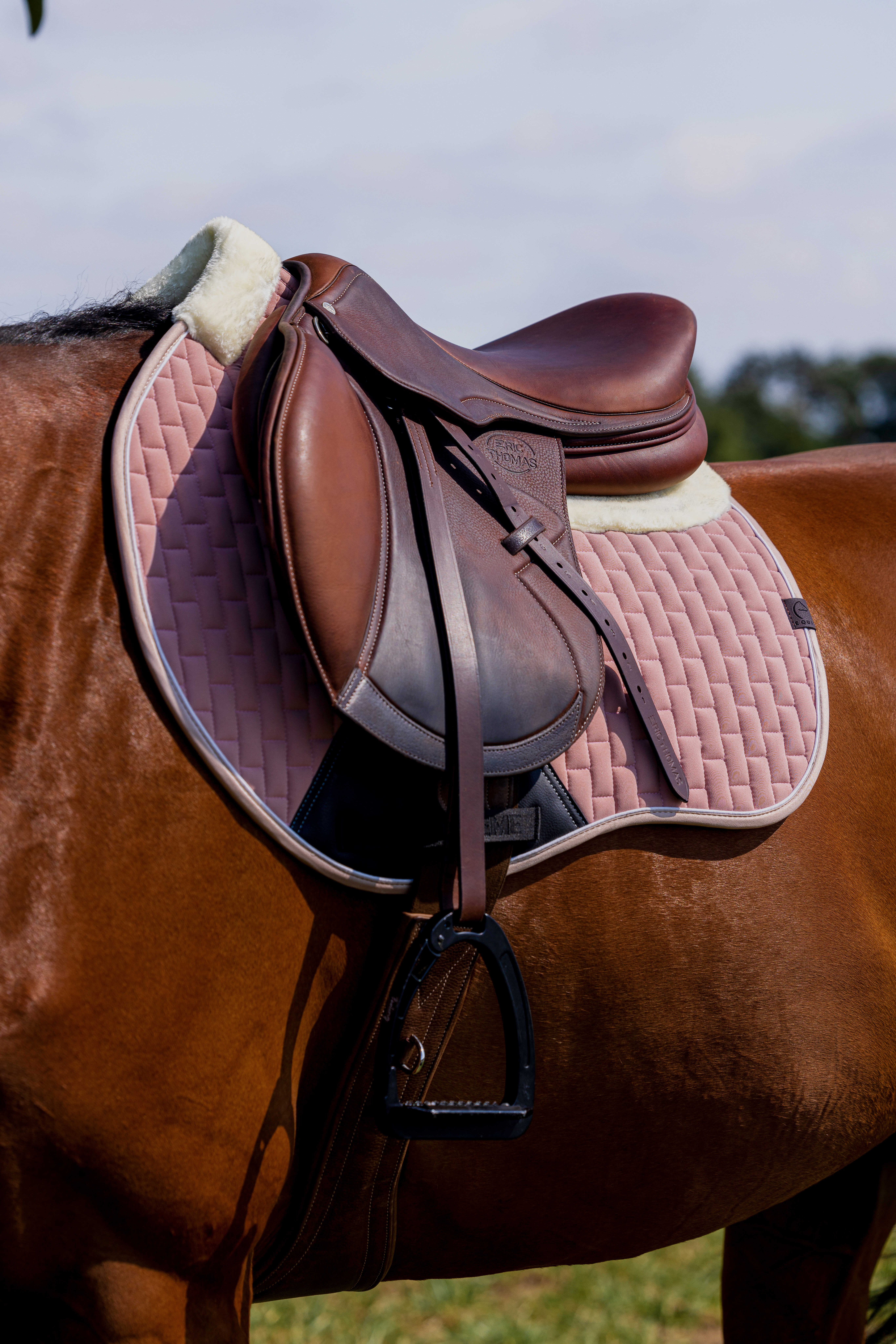 Equitheme Dinard Saddle Pad Pink - 3