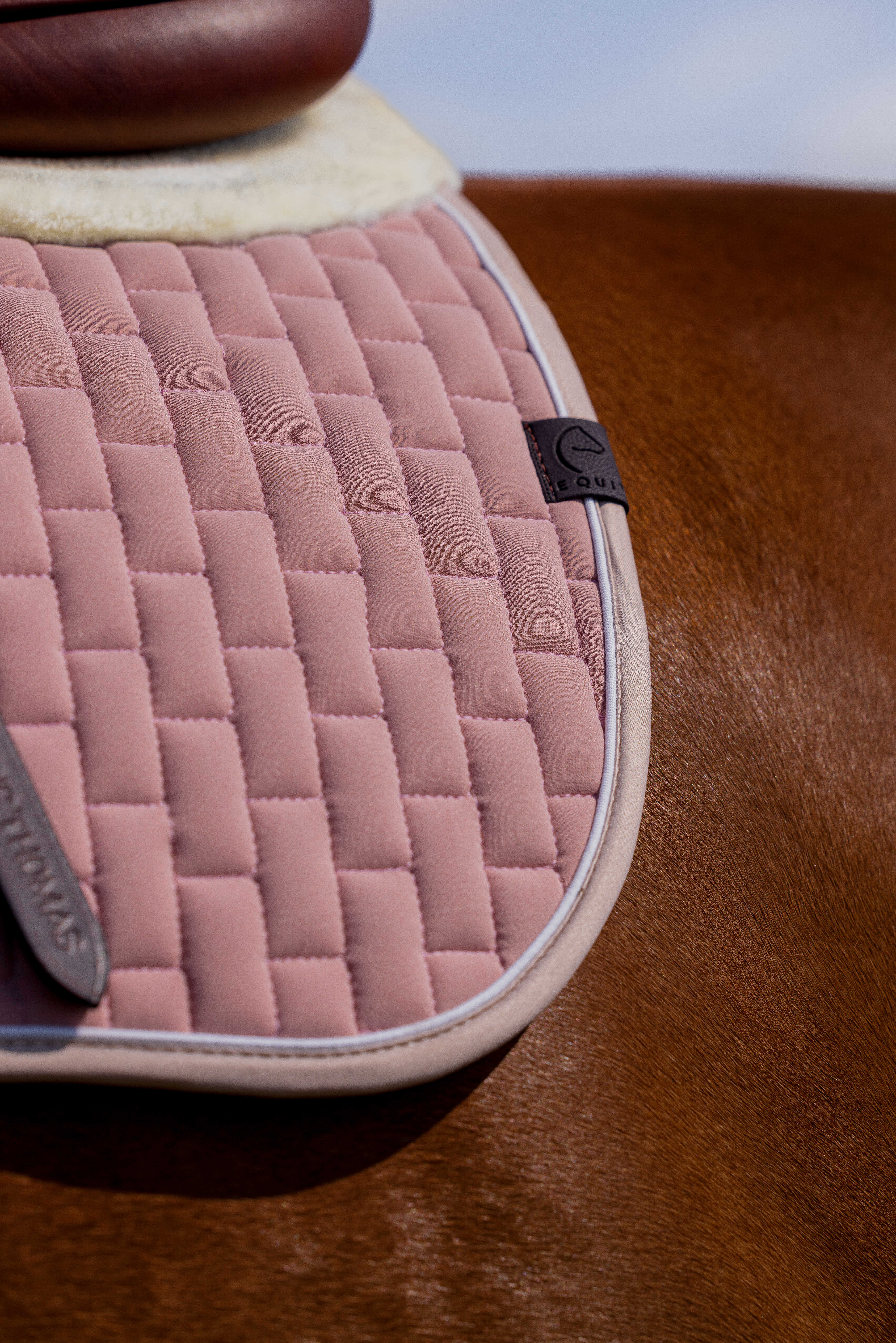 Equitheme Dinard Saddle Pad Pink - 5
