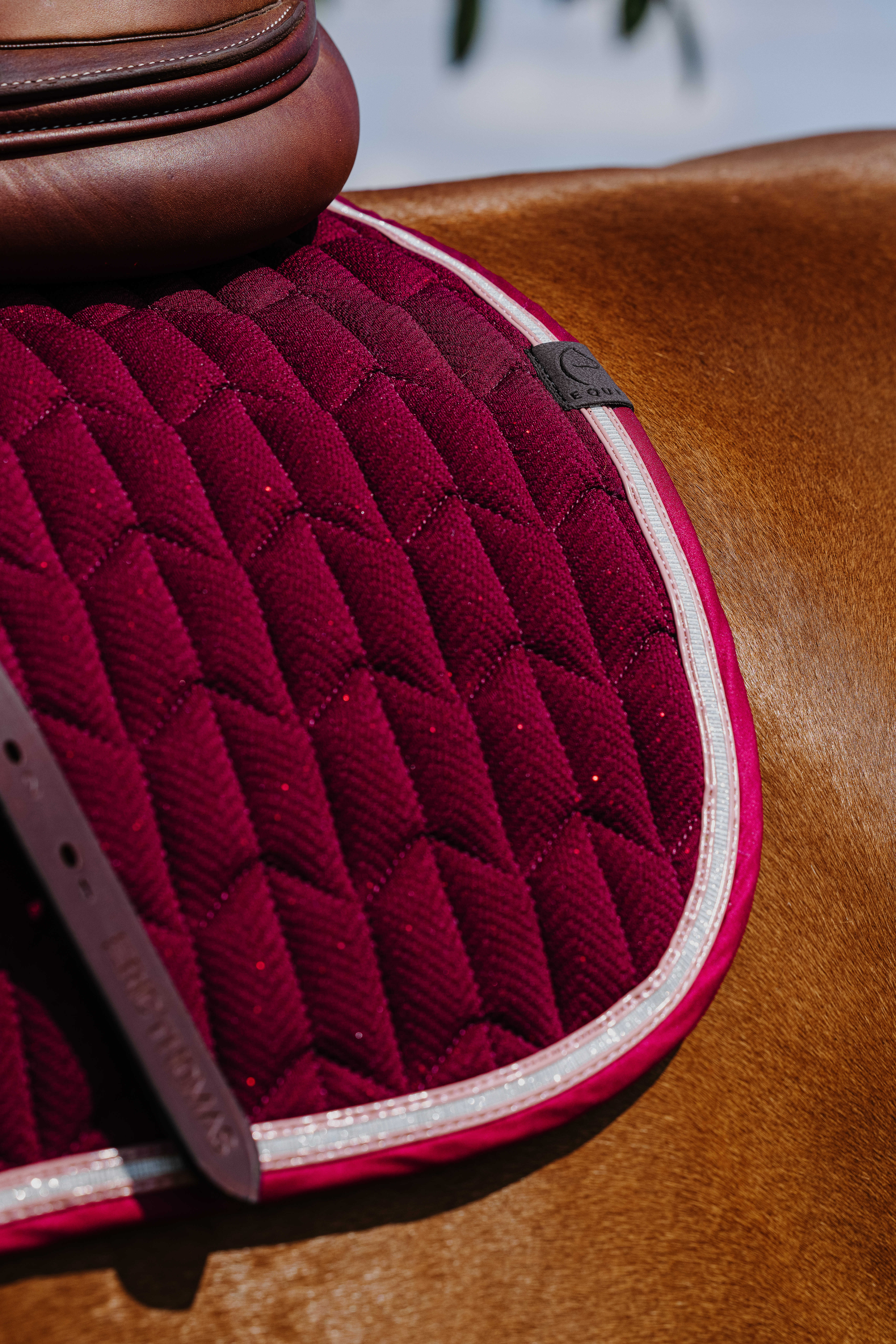 Equitheme Eclat Schabrak Burgundy - 5