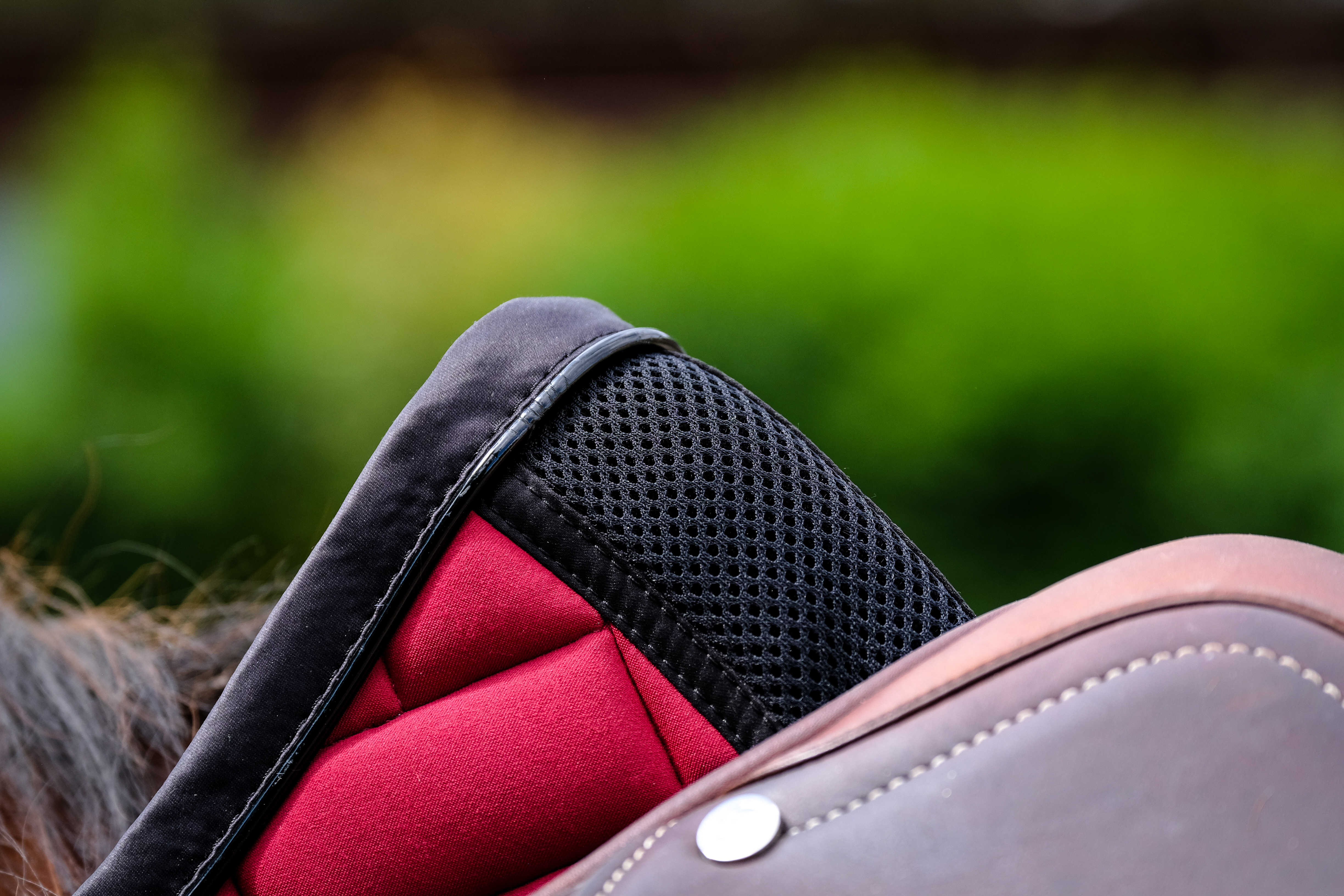 Equitheme Impulsion Saddle Pad Burgundy - 7
