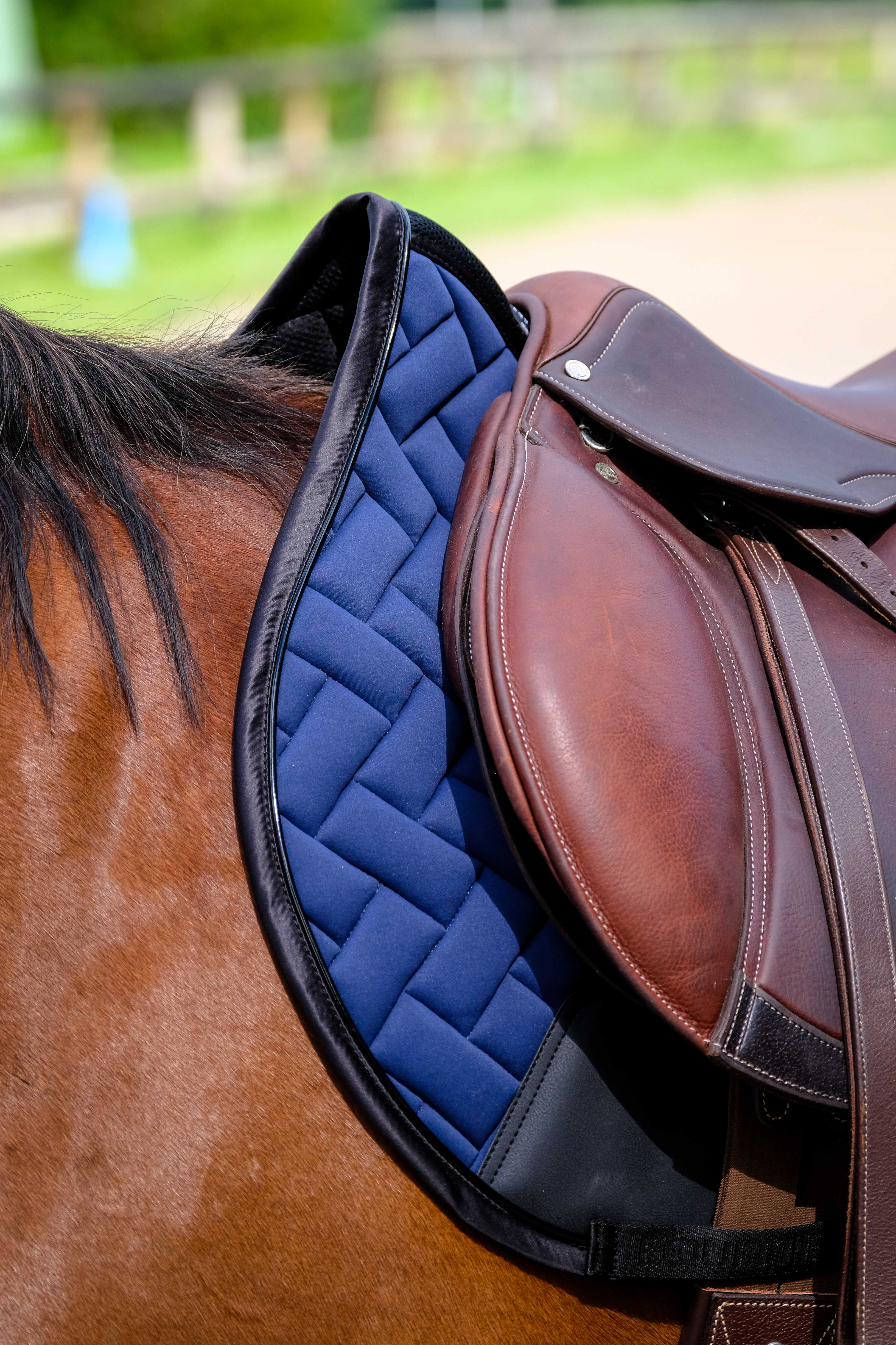 Equitheme Impulsion Saddle Pad Navy blue - 3