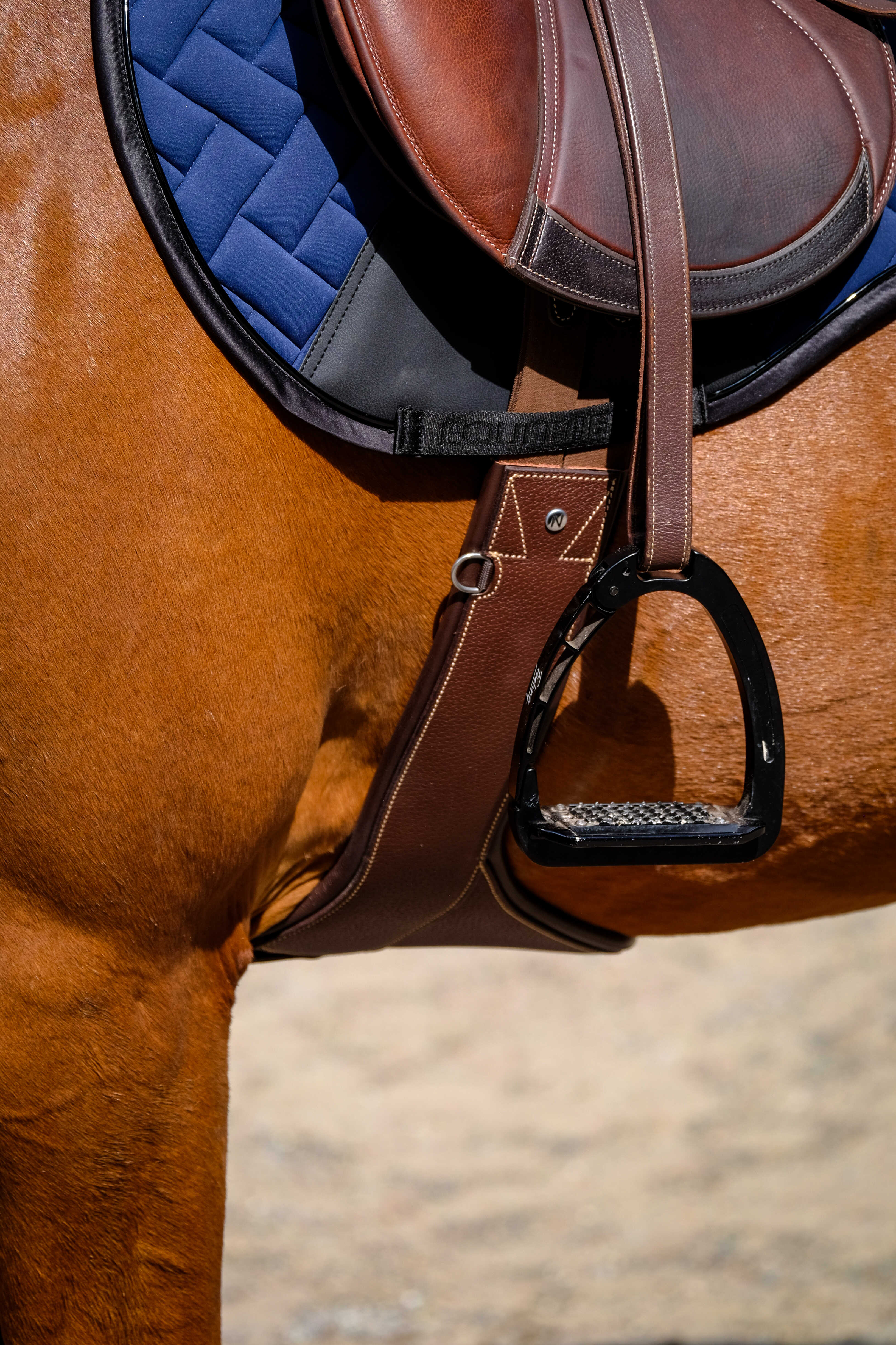 Equitheme Impulsion Saddle Pad Navy blue - 4