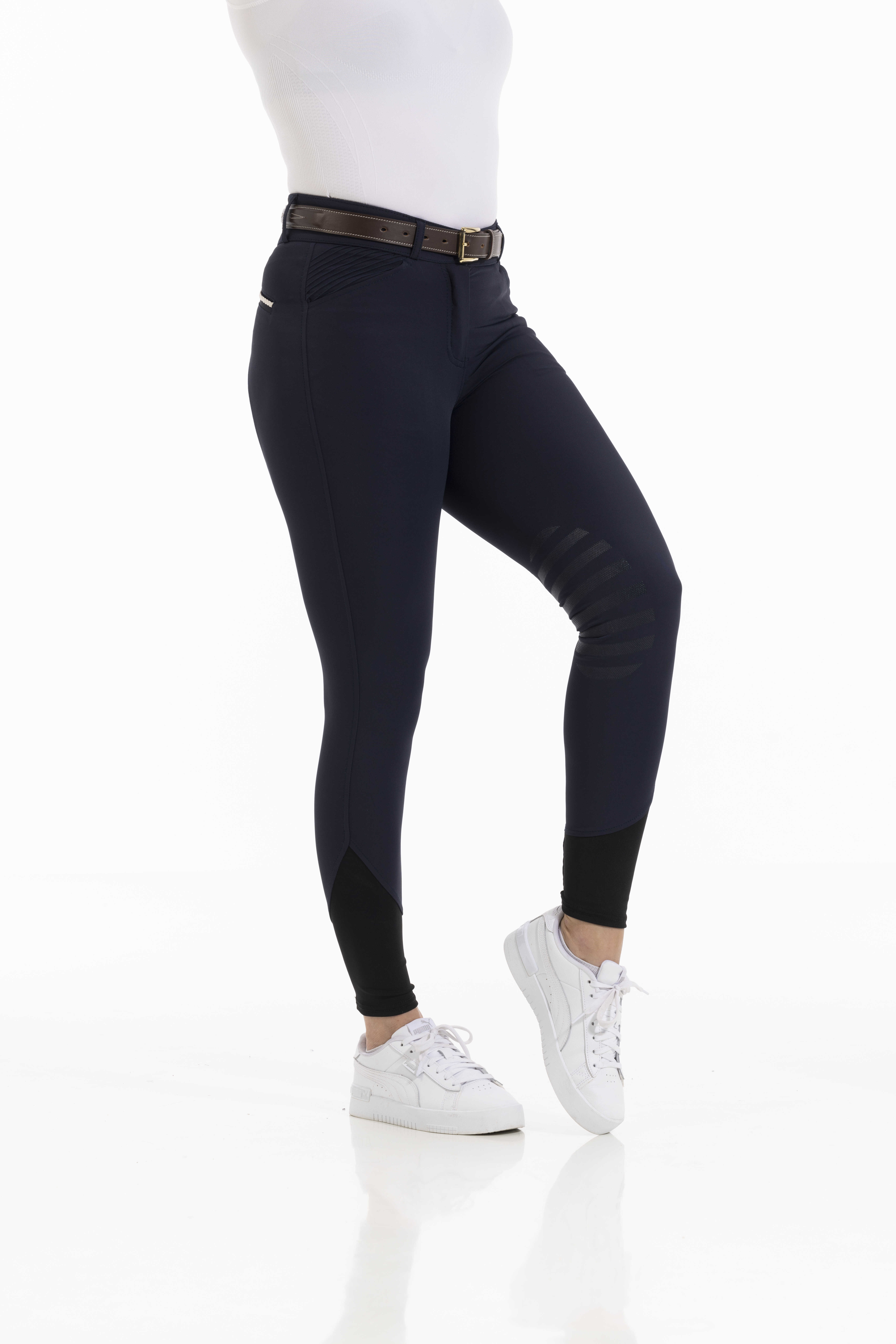 Equitheme Josephine Riding Breeches Navy blue - 2