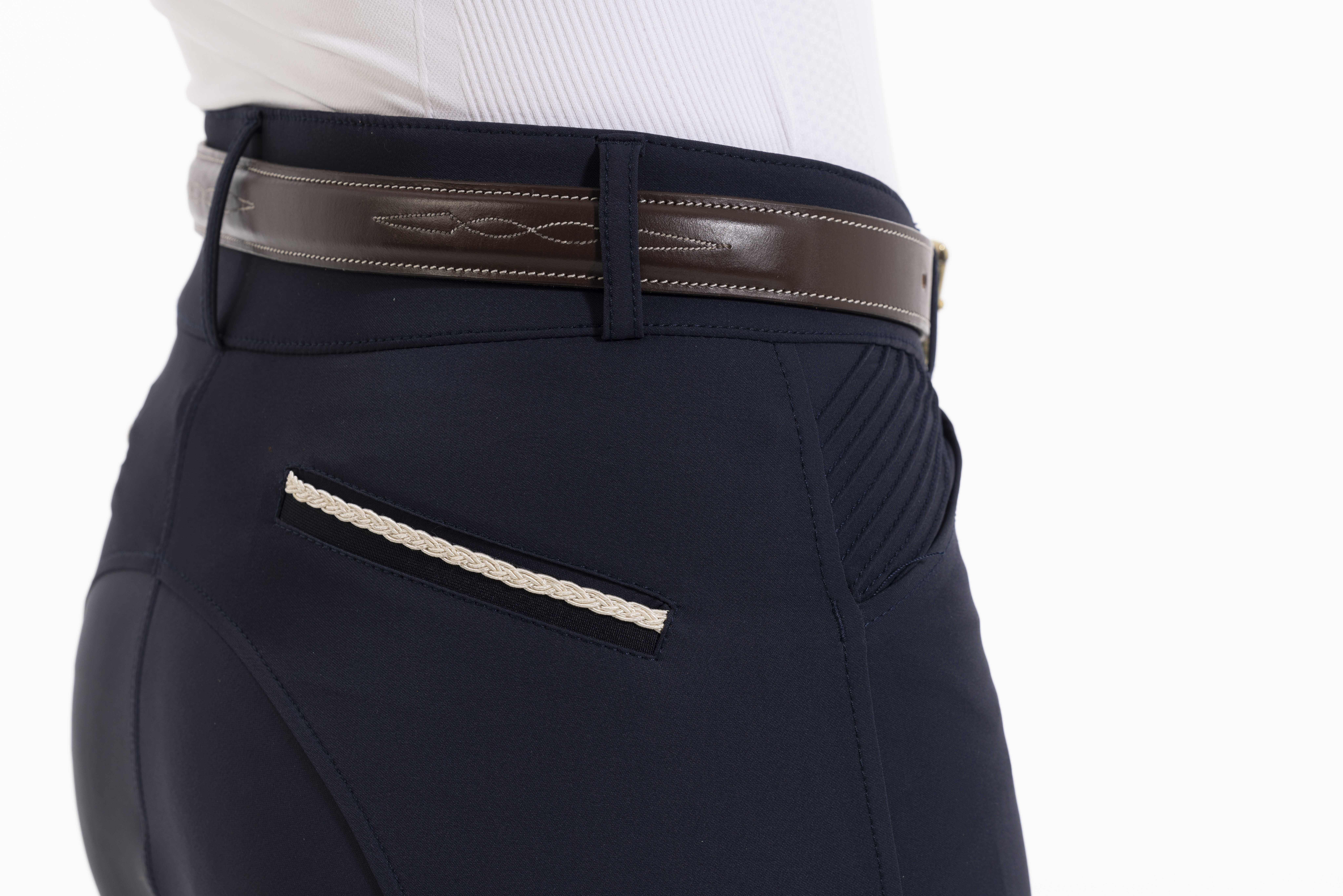 Equitheme Josephine Riding Breeches Navy blue - 4