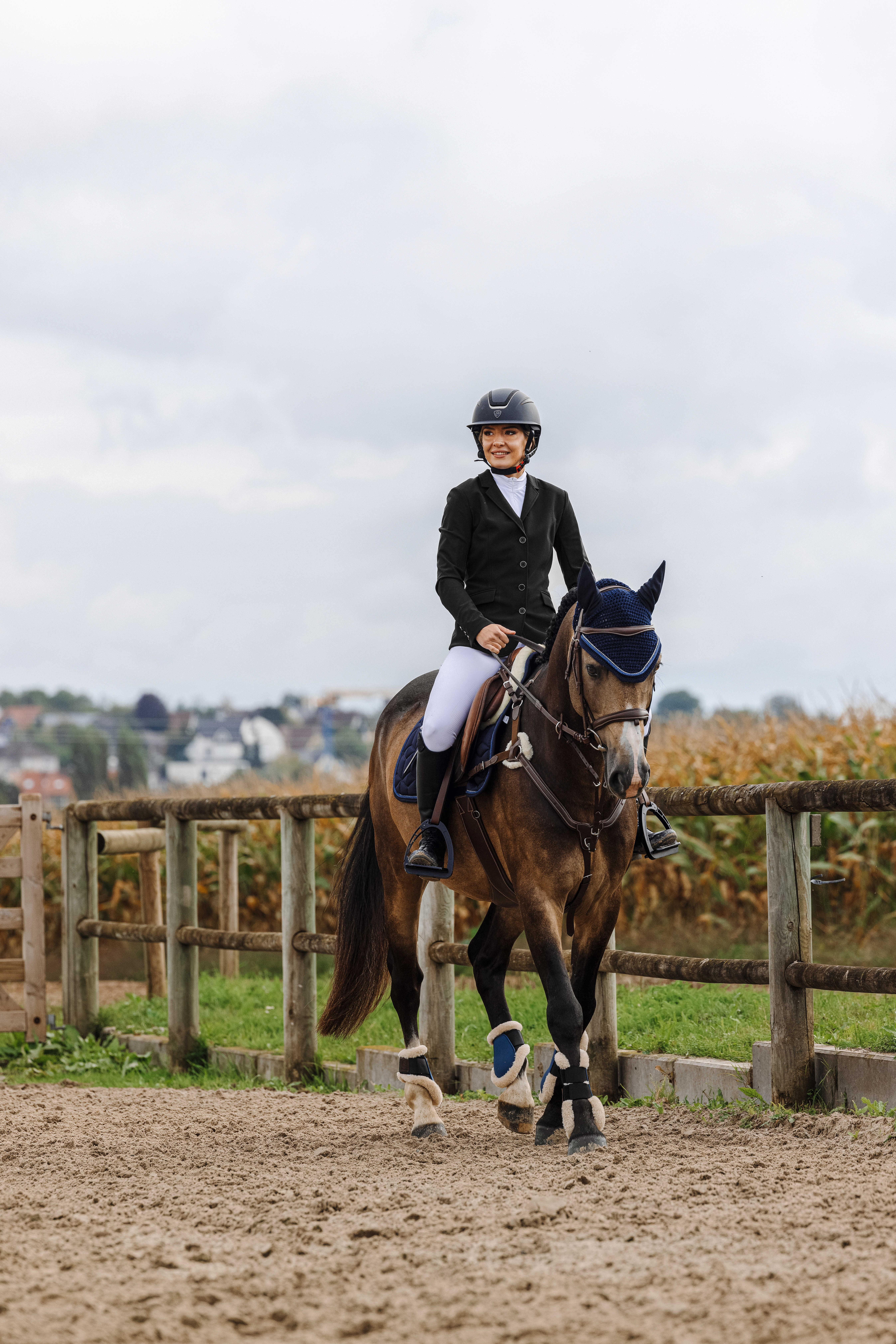 Equitheme Nancy Tävlingskavaj Svart - 7