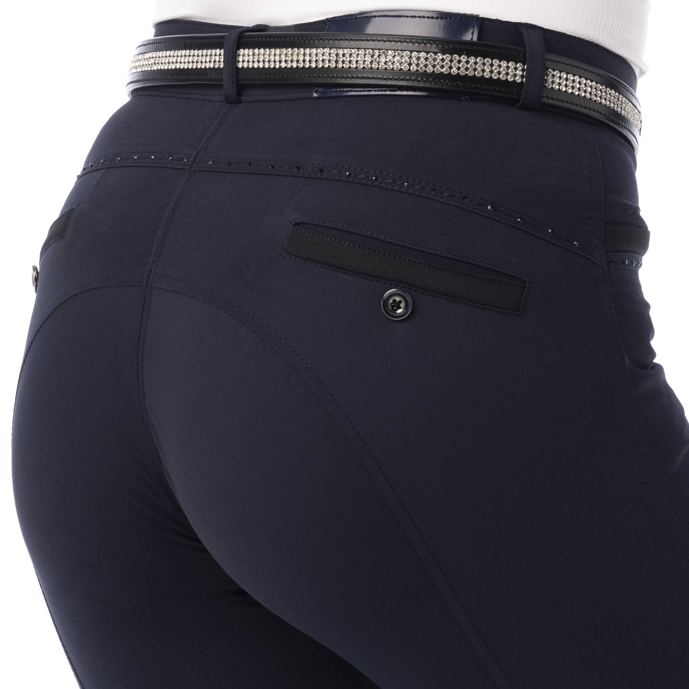 Equitheme Safir Ridbyxor Navy/Svart - 9