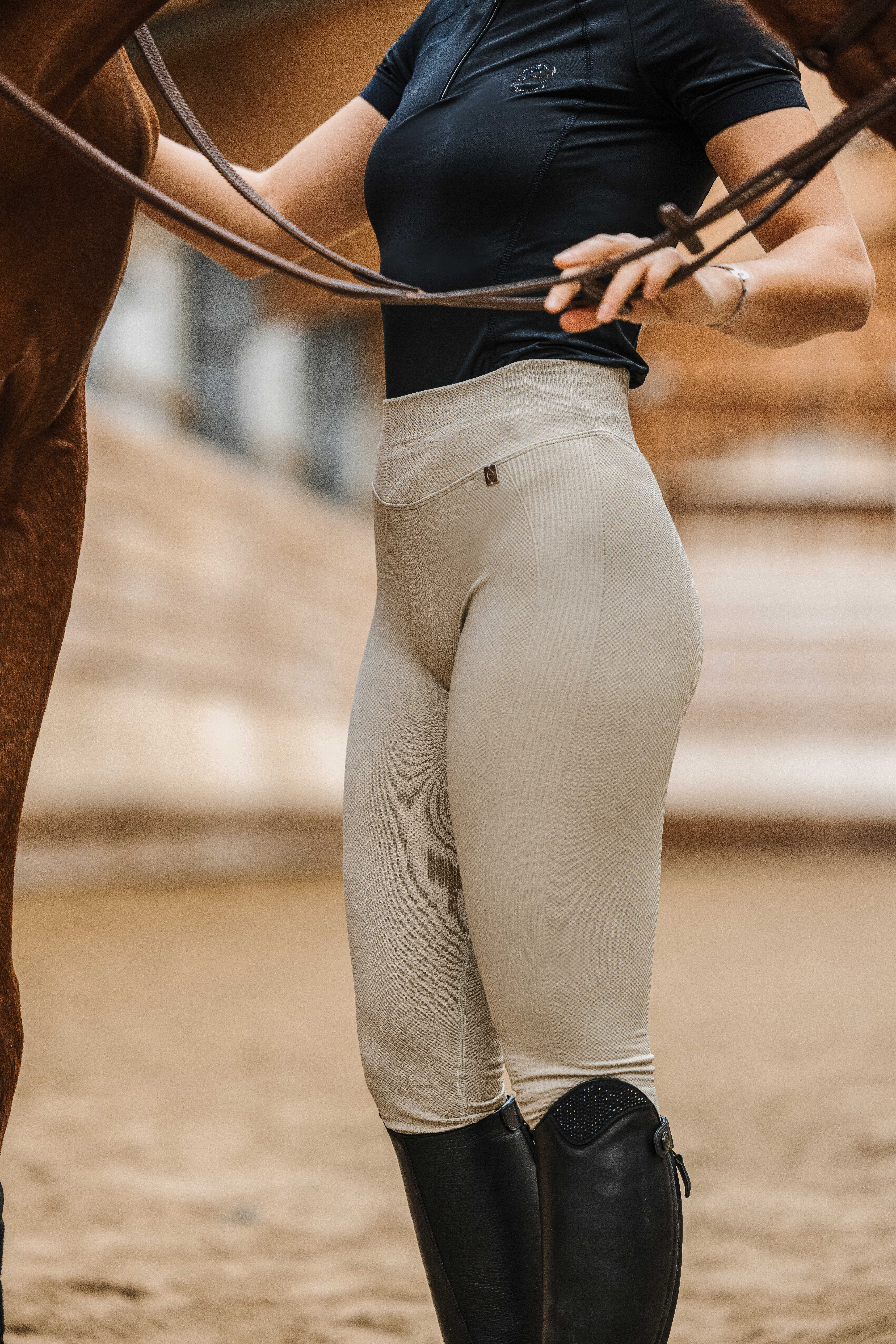 Equithème Acacia Ridtights Beige (XS)