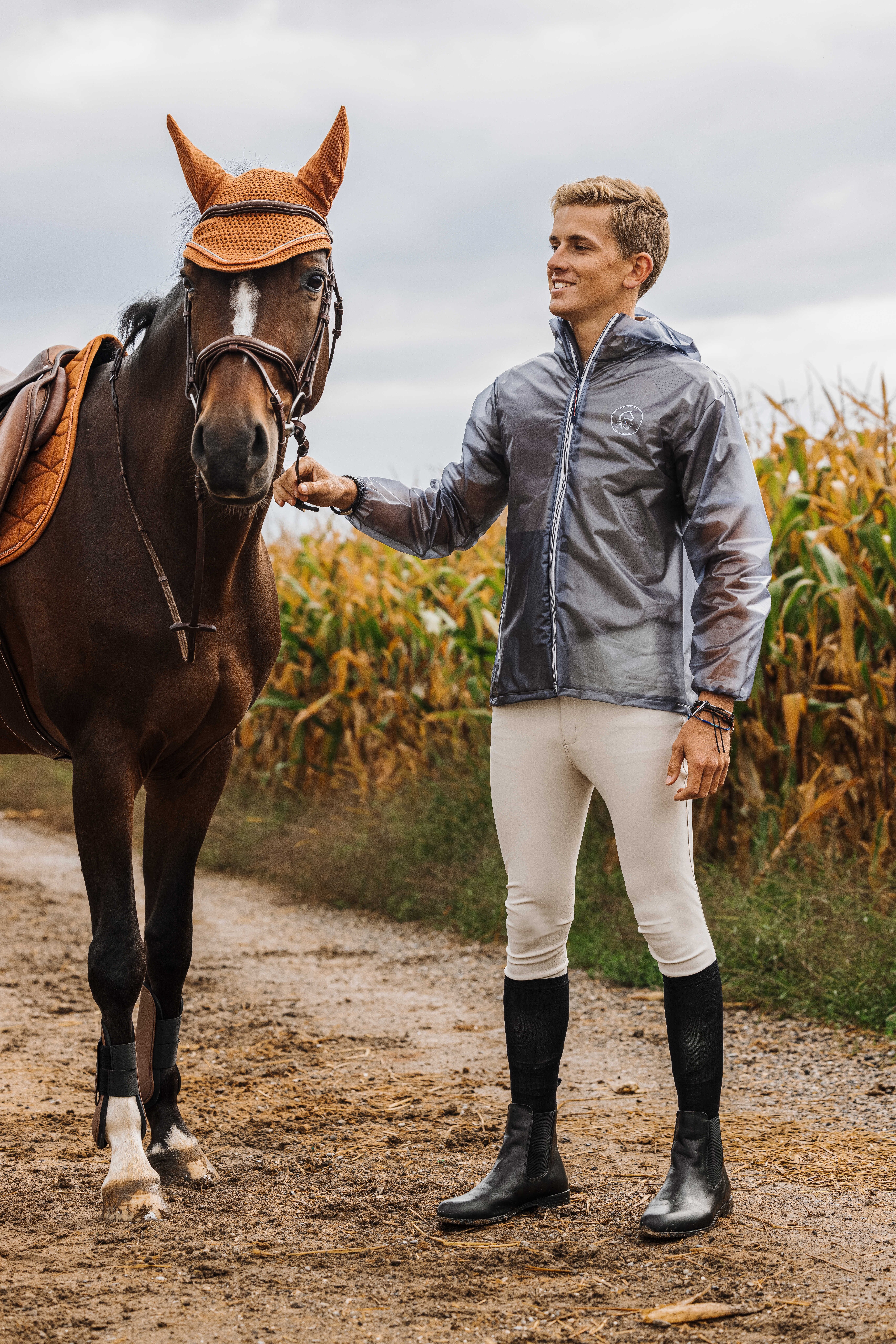 Equitheme Originals Saigon Rain Jacket Grey - 5