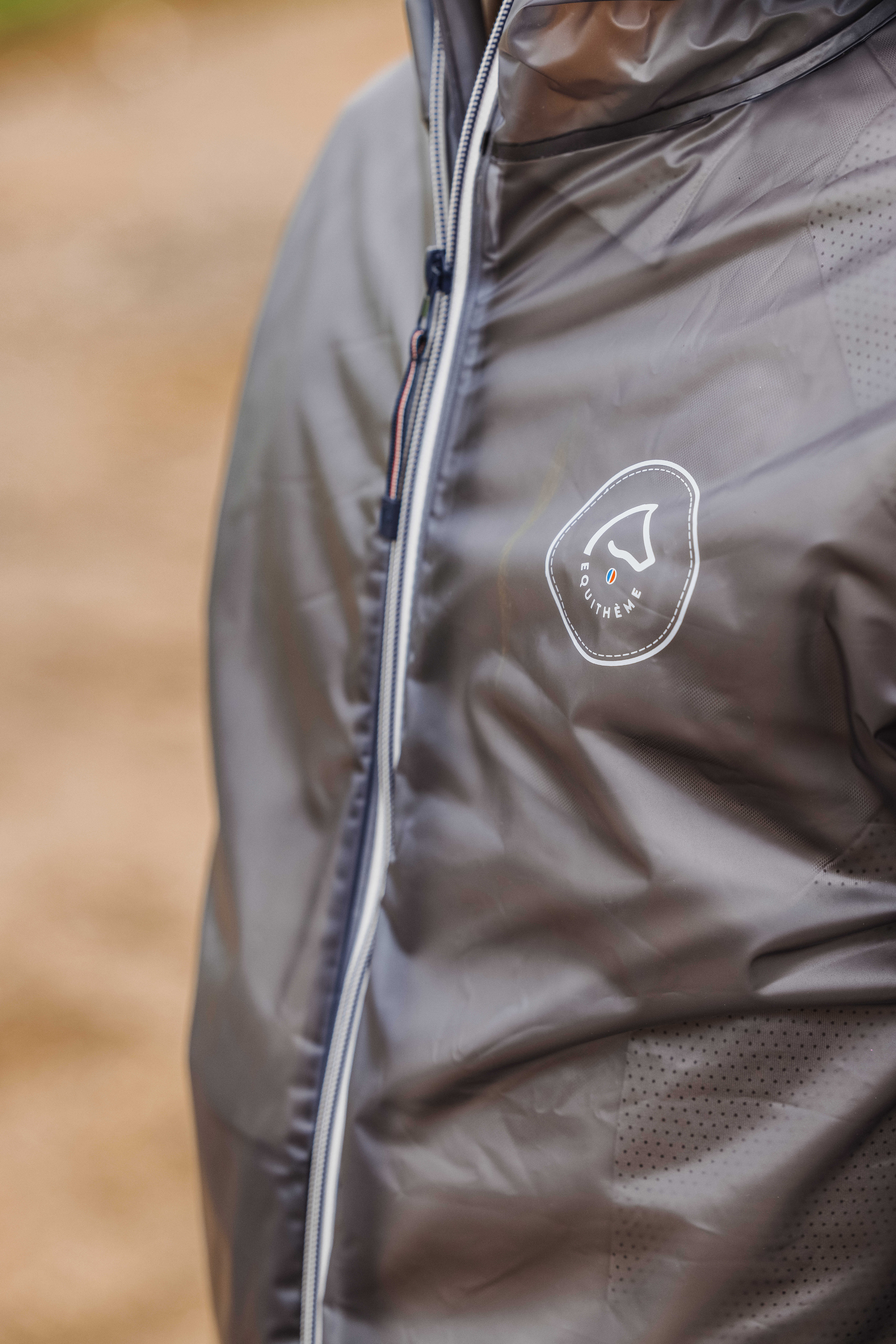 Equitheme Originals Saigon Rain Jacket Grey - 9