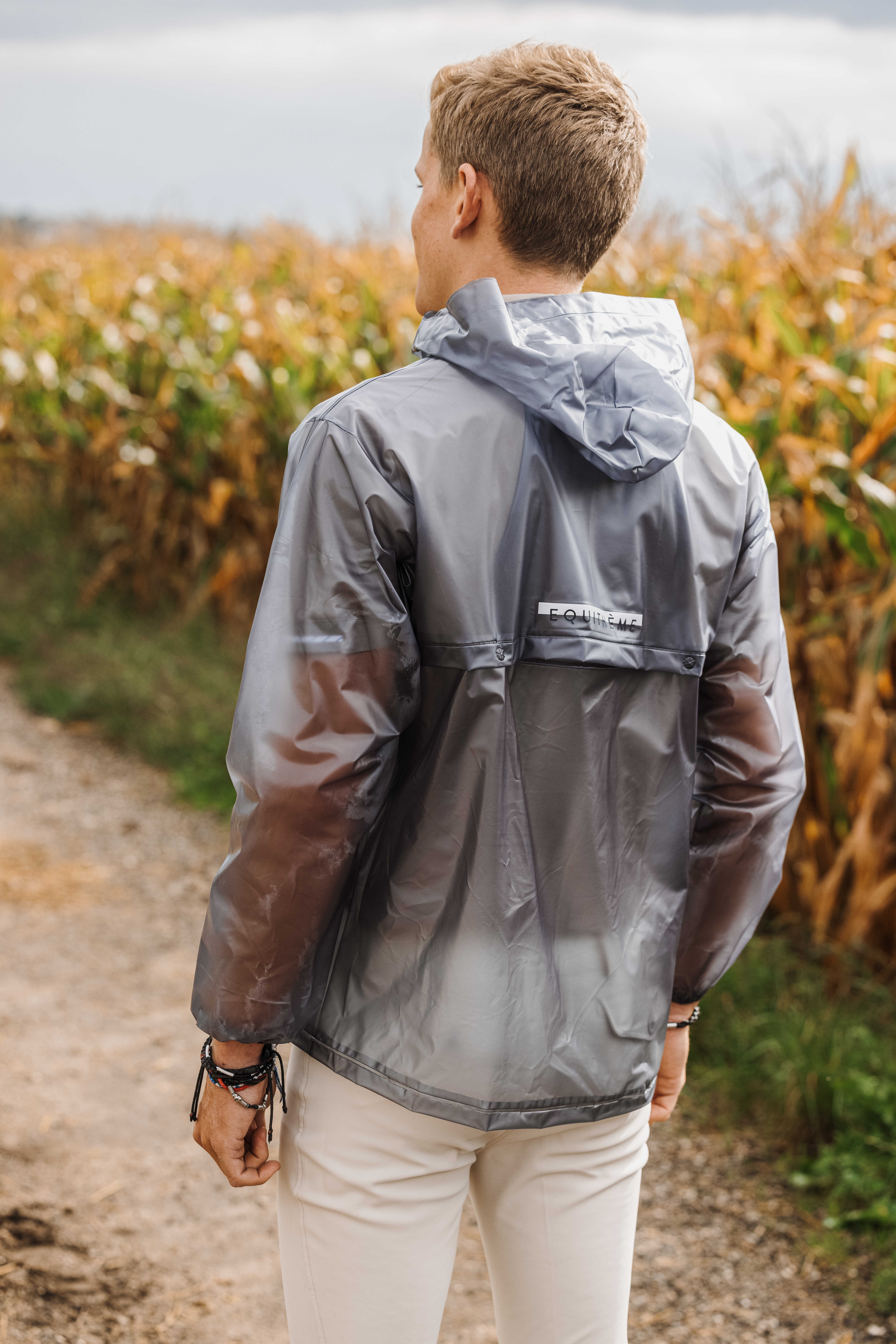 Equitheme Originals Saigon Rain Jacket Grey - 7
