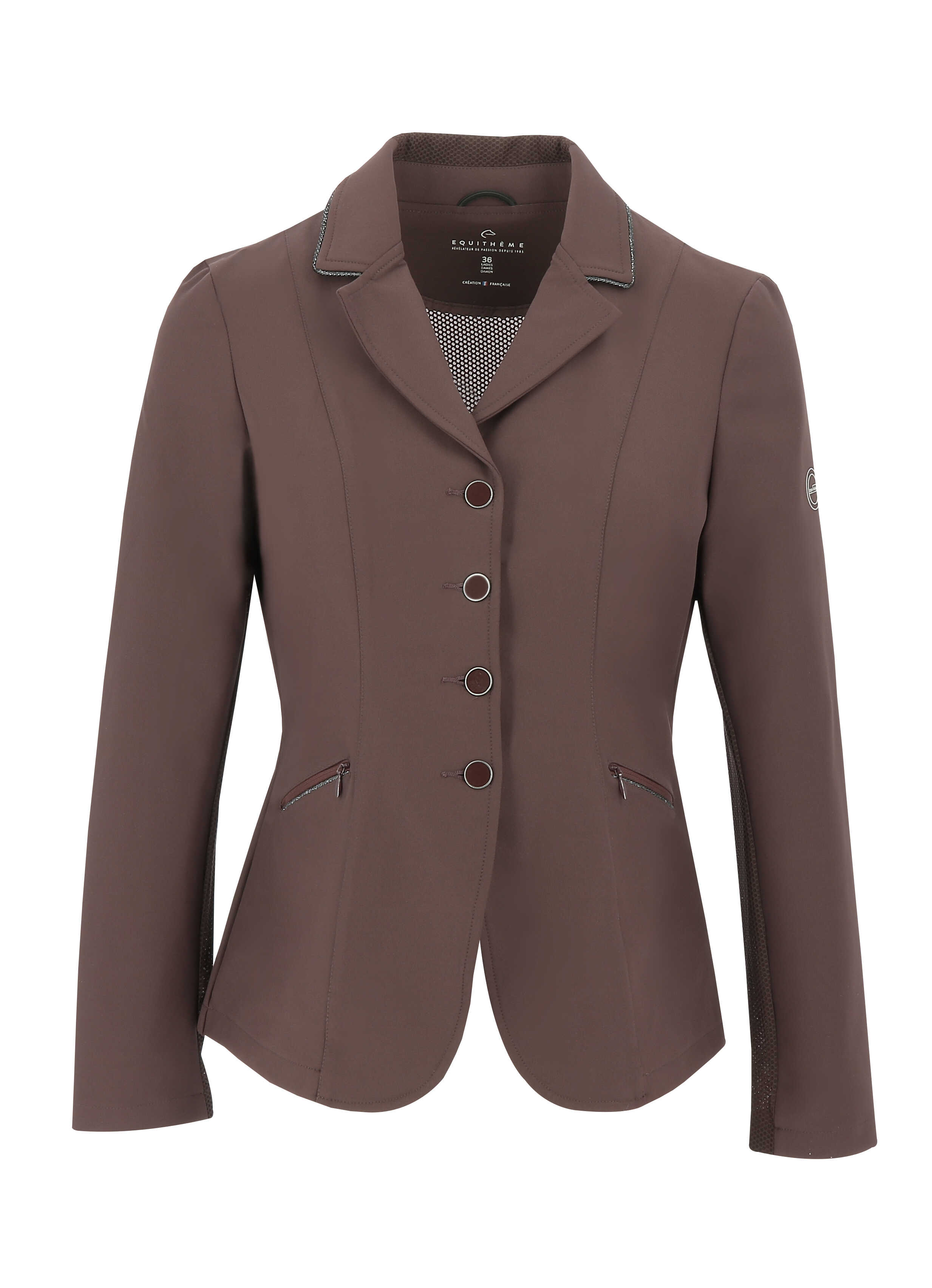Equitheme Olivia Competition Jacket Burgundy - 5