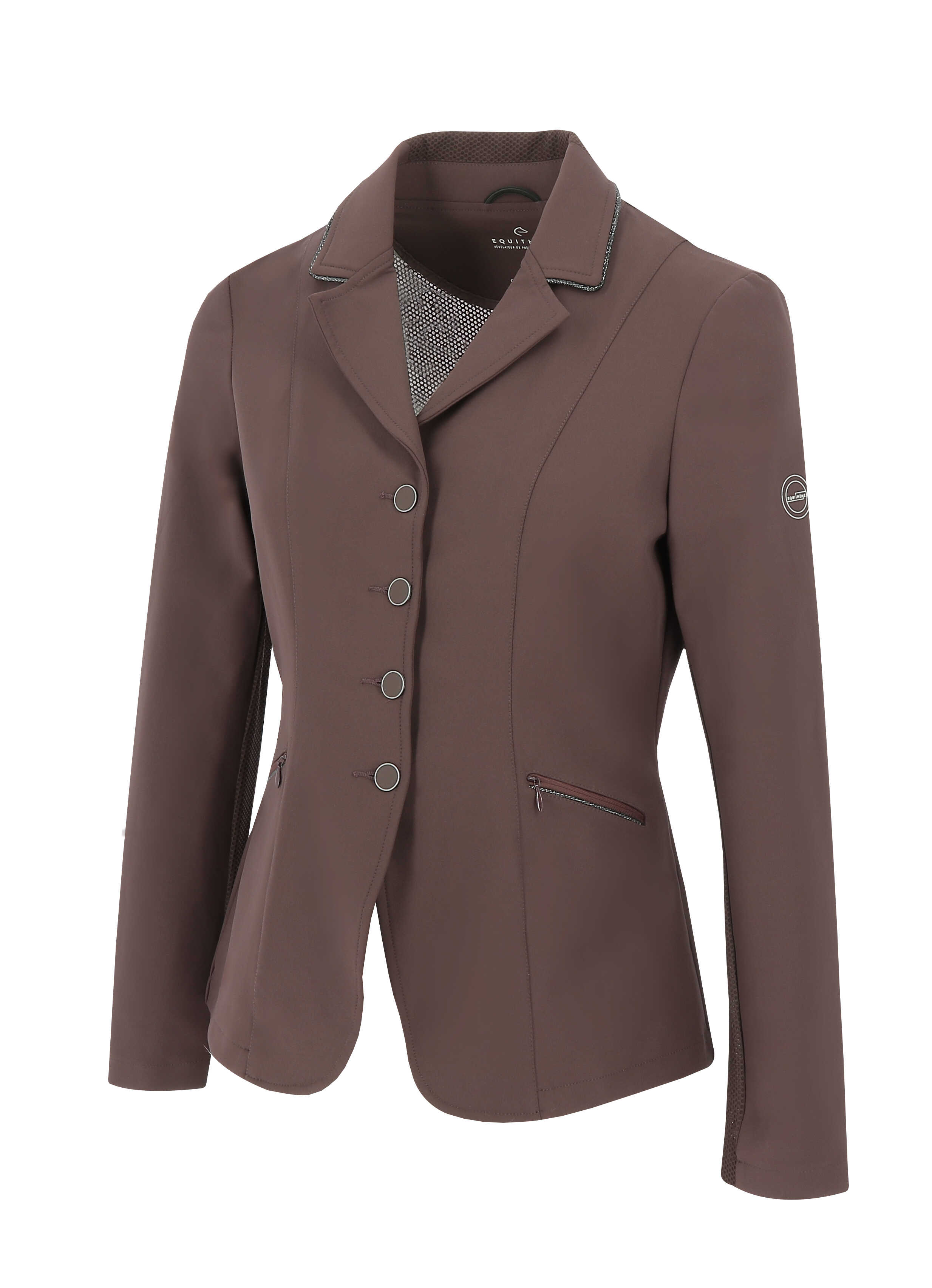 Equitheme Olivia Competition Jacket Burgundy - 6