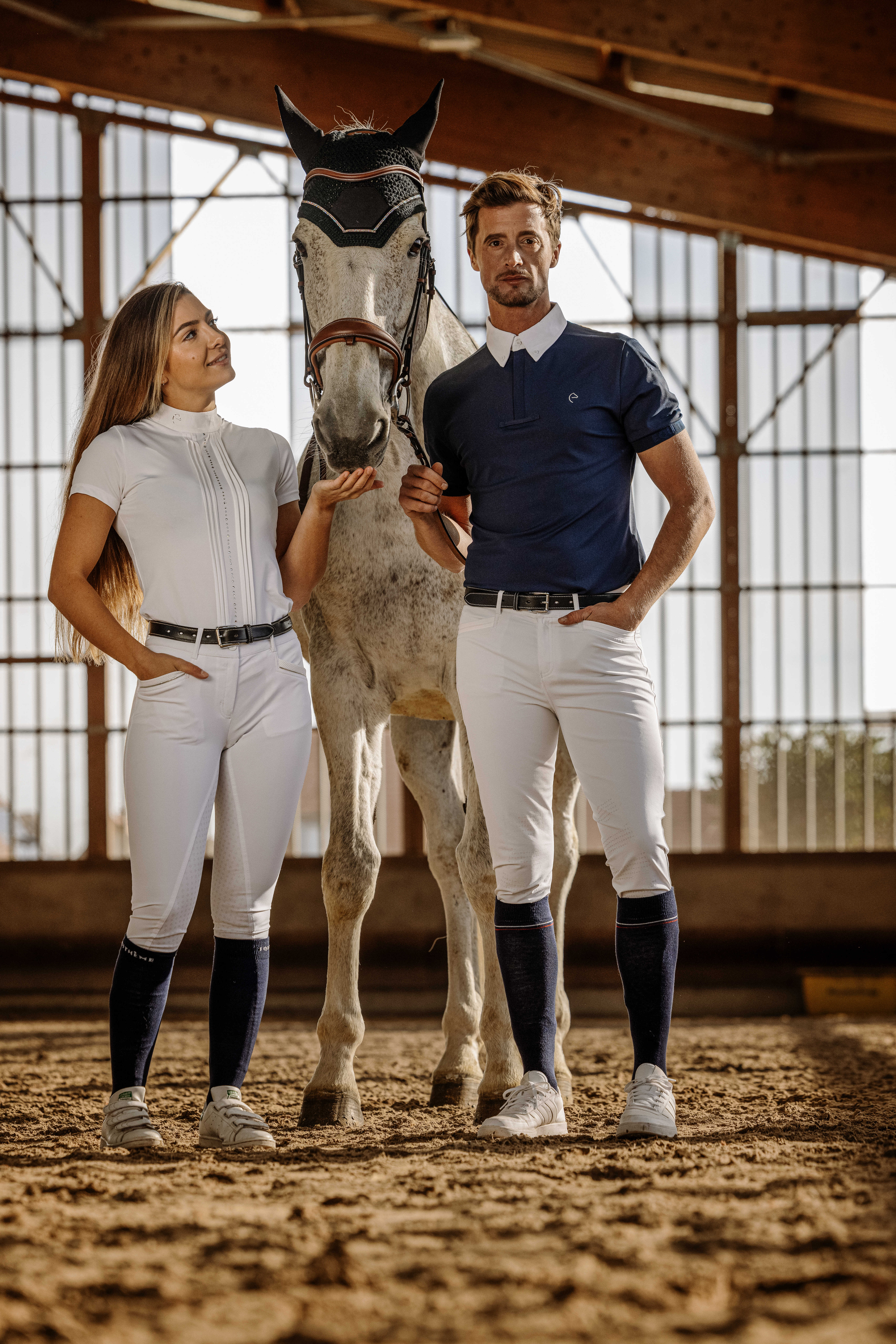 Equitheme Wellington Competition Top Navy blue - 5