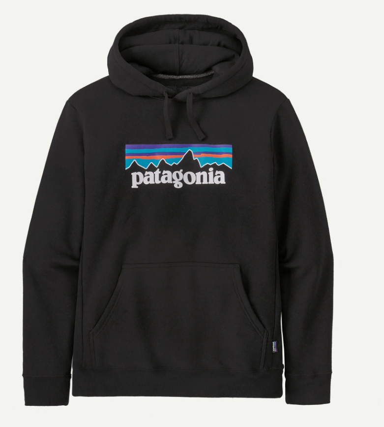 Patagonia P-6 Logo Uprisal Hoody - Black