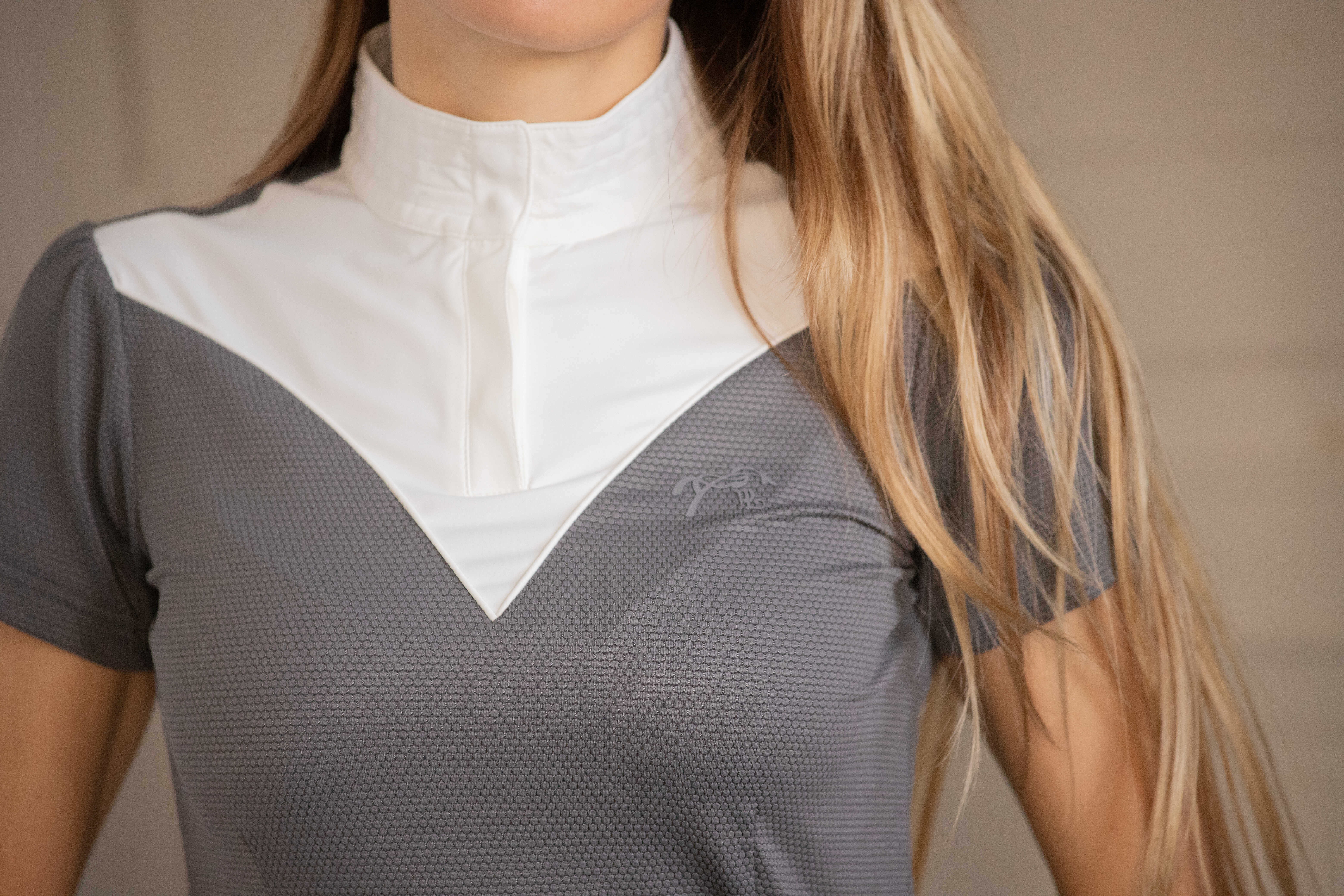 Penelope Las Honey Short-Sleeved Competition Top Dark grey - 3