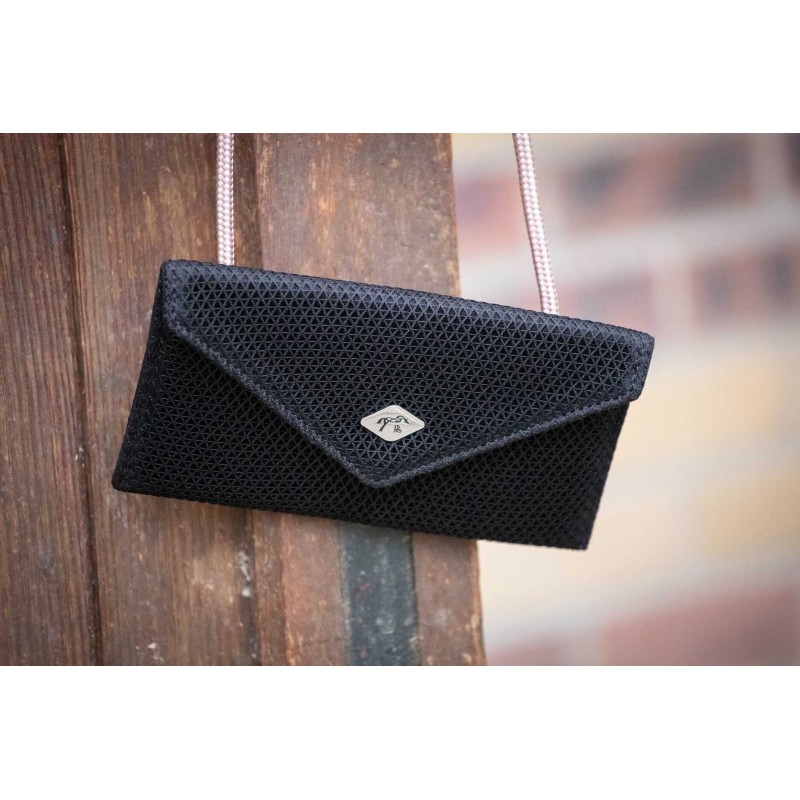 Penelope Mesh Phone Bag Black - 4