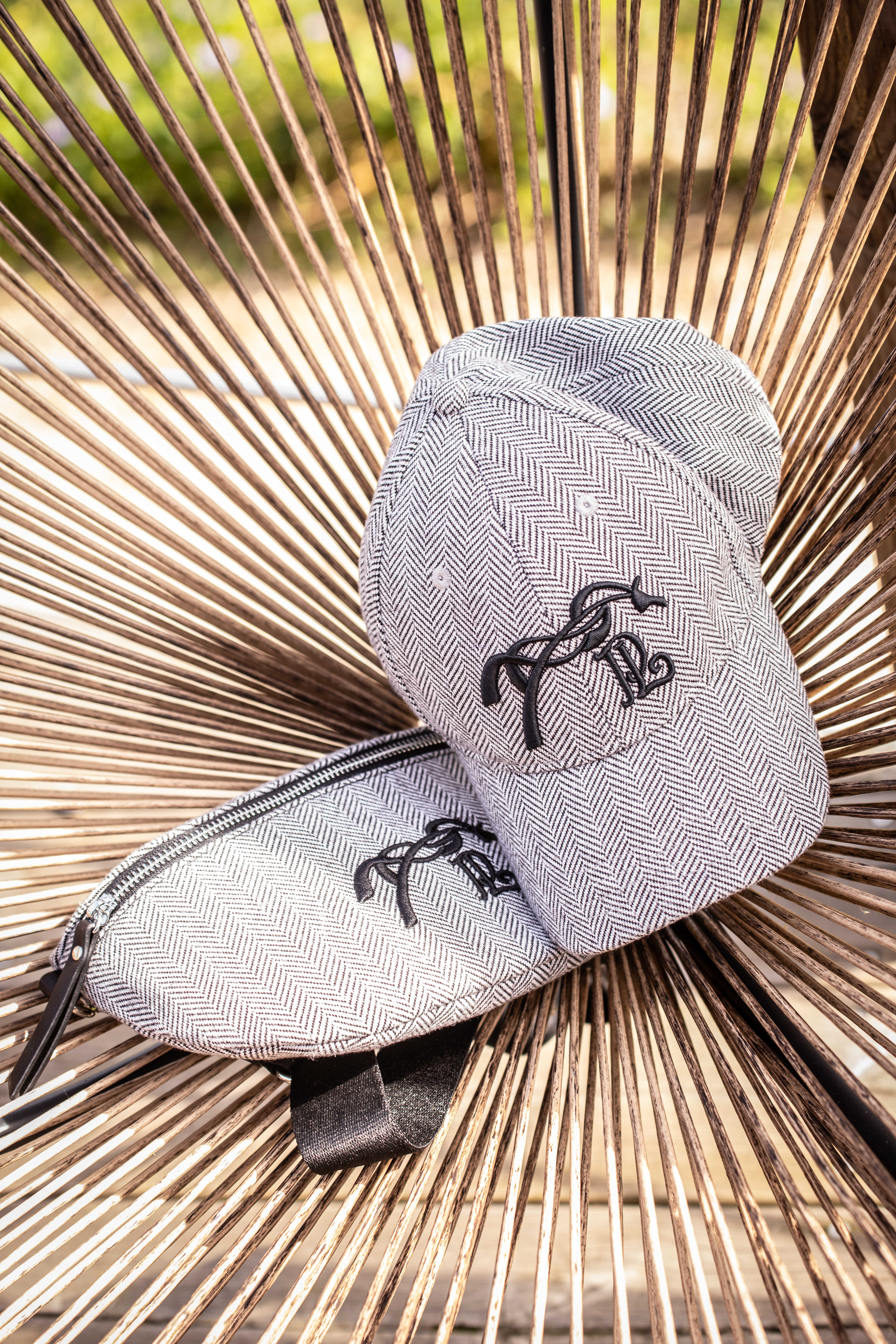 Penelope Naomi Chevron Cap Black - 4