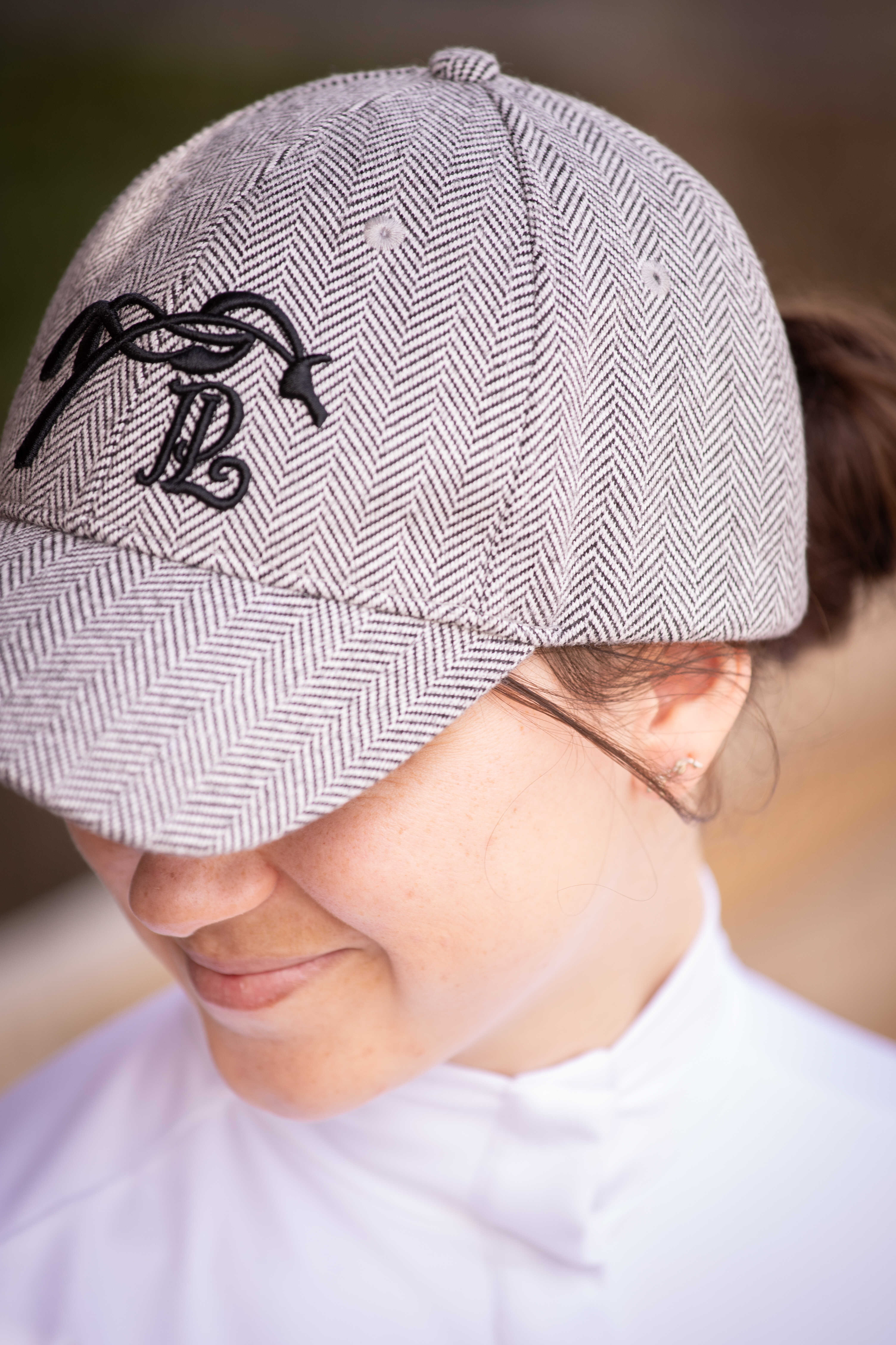 Penelope Naomi Chevron Cap Black - 3
