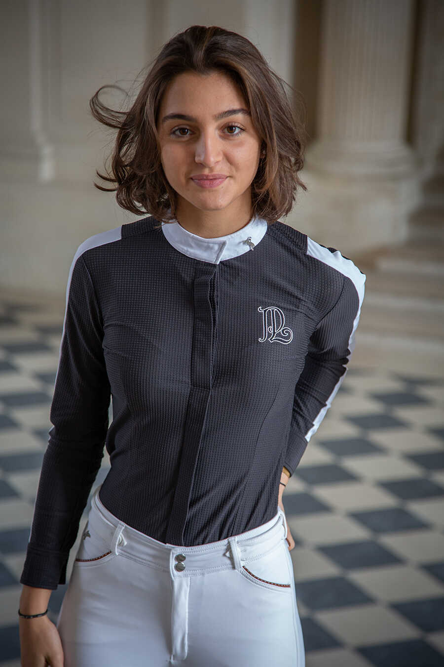 Penelope Showshirt Competition Top Black - 4