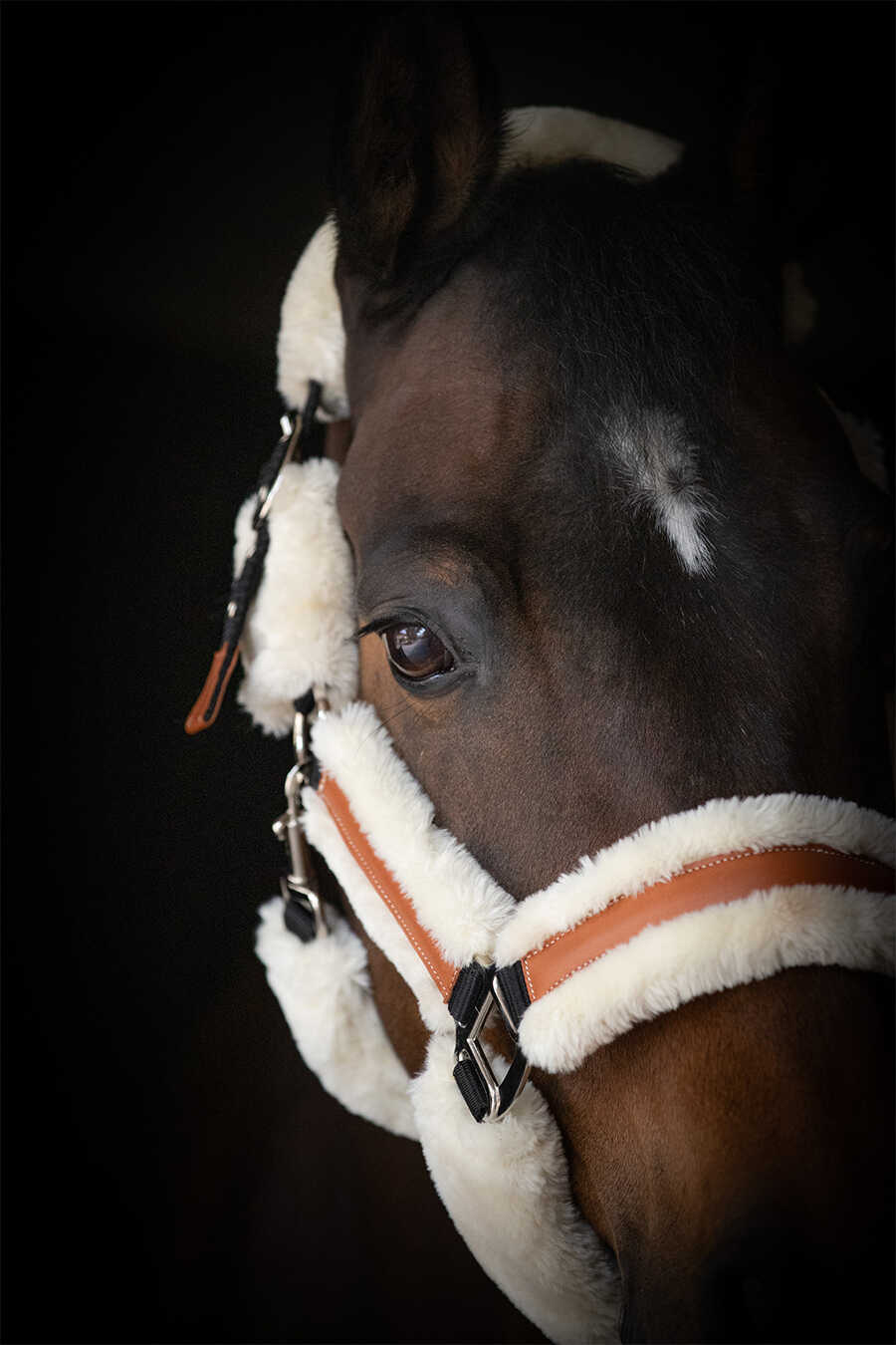 Penelope Soft Grimma Svart/Ecru (Shetland)